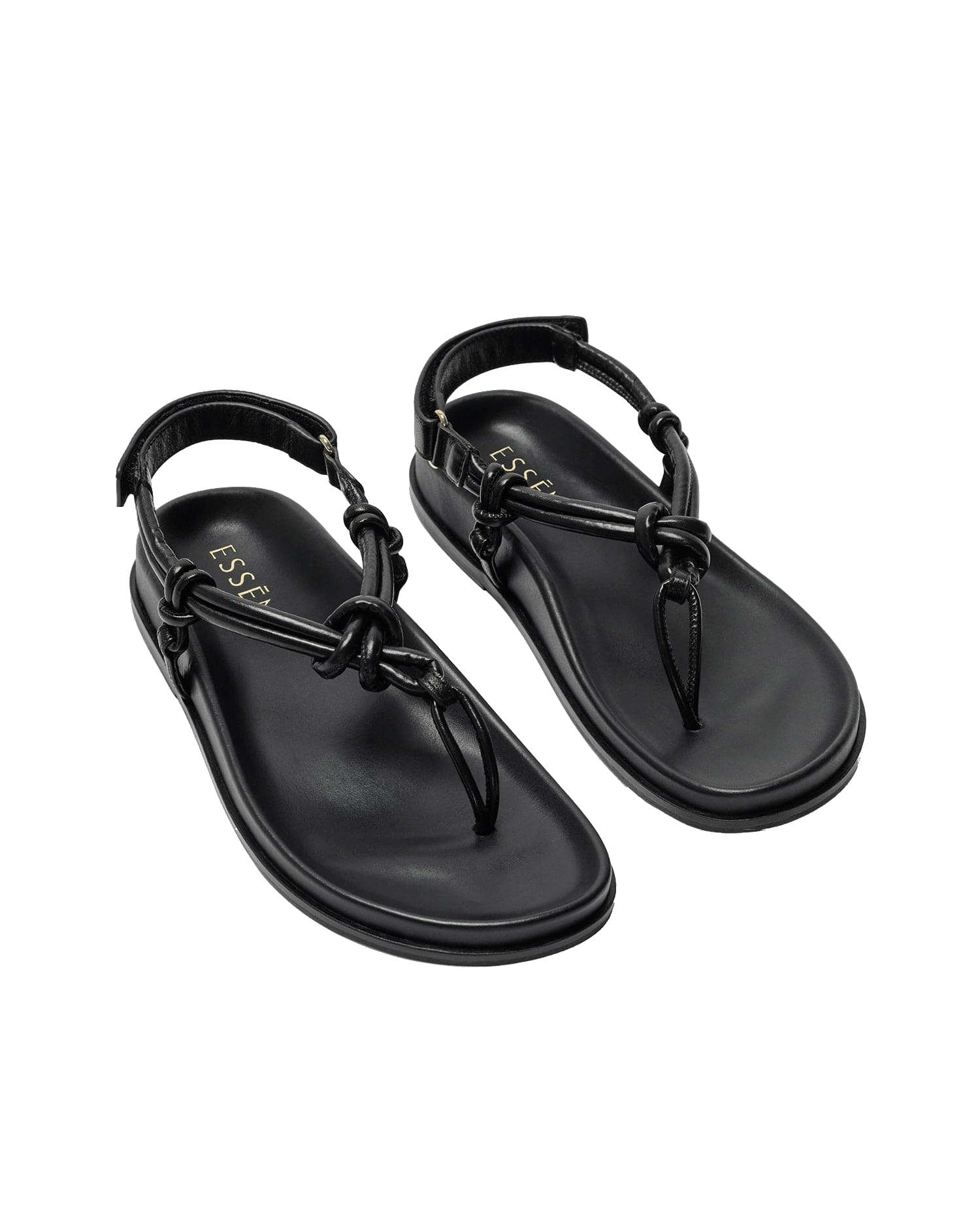The Sporty Slingback - Black made by ESSEN