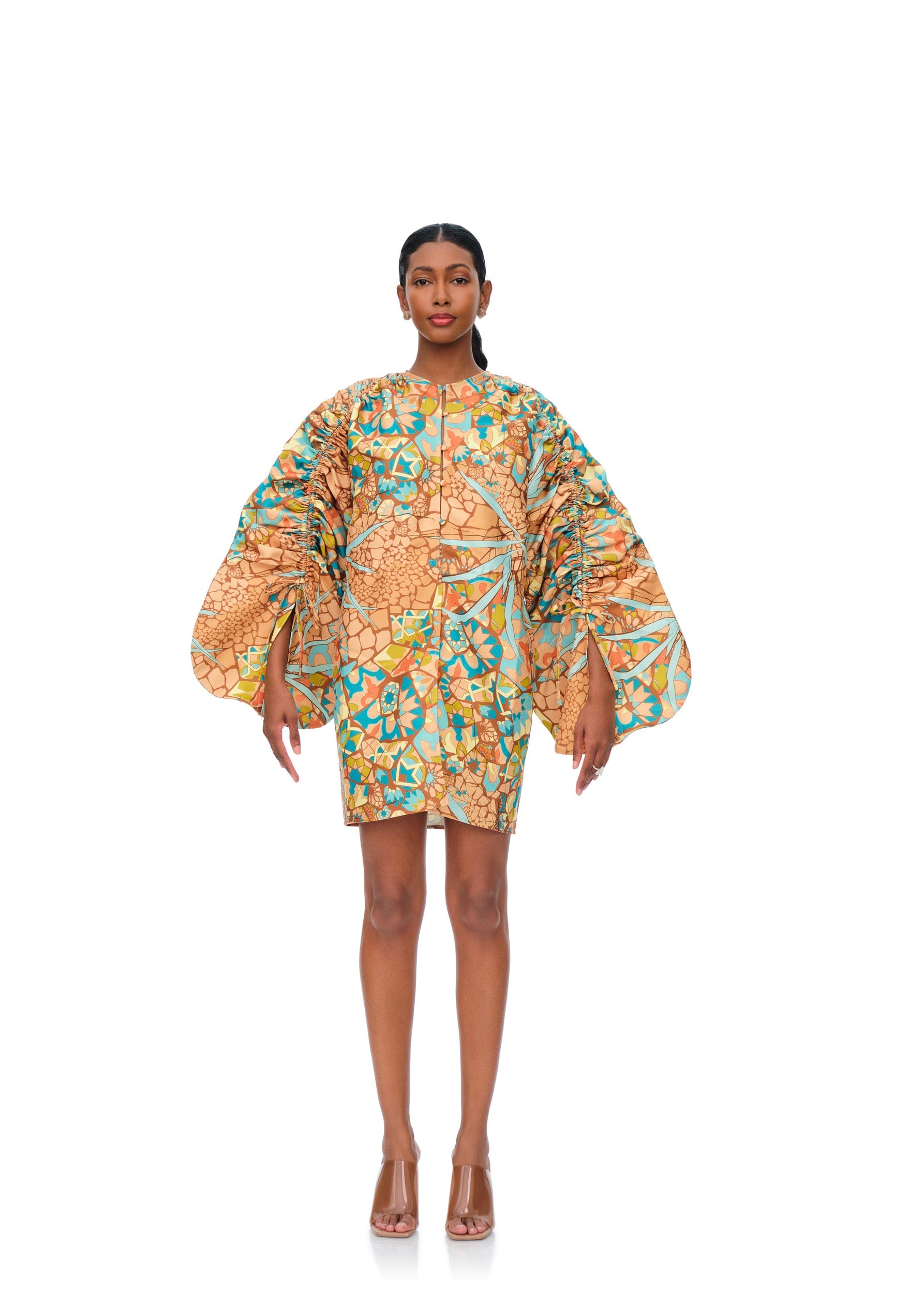 LIDA DRESS - ILIA II PRINT made by Andrea Iyamah