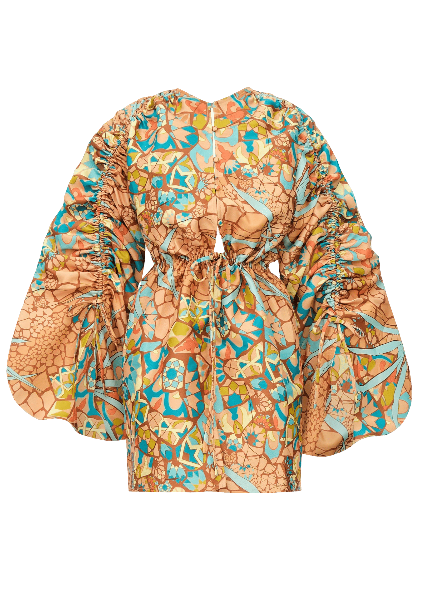 LIDA DRESS - ILIA II PRINT made by Andrea Iyamah