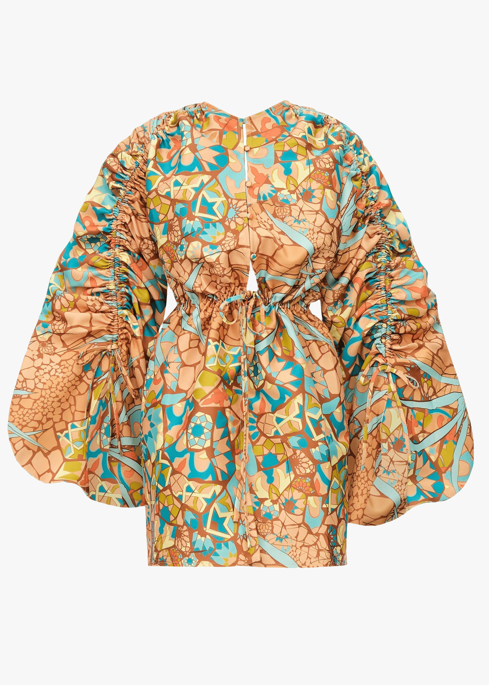 LIDA DRESS - ILIA II PRINT made by Andrea Iyamah