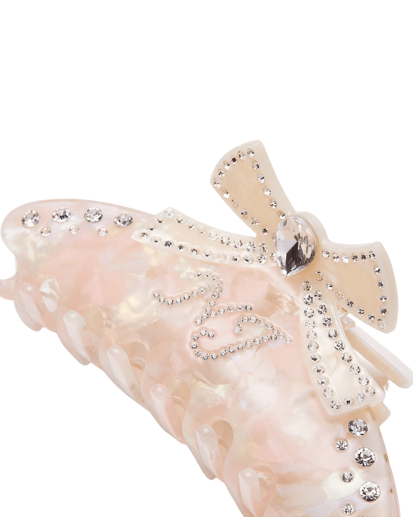 Edith Hair Clip (Pink) made by Nana Jacqueline