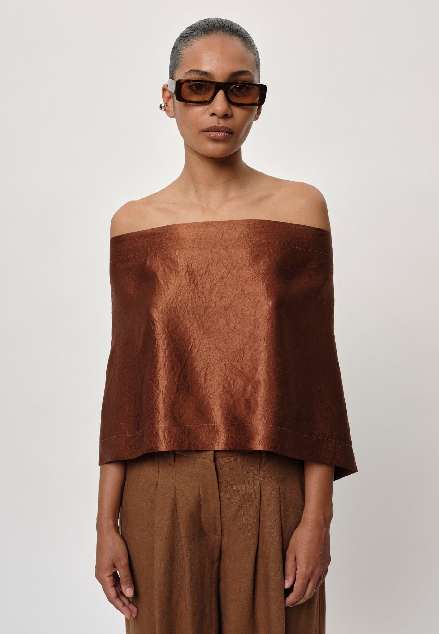 Sawyer Cape - Toffee made by HERSKIND