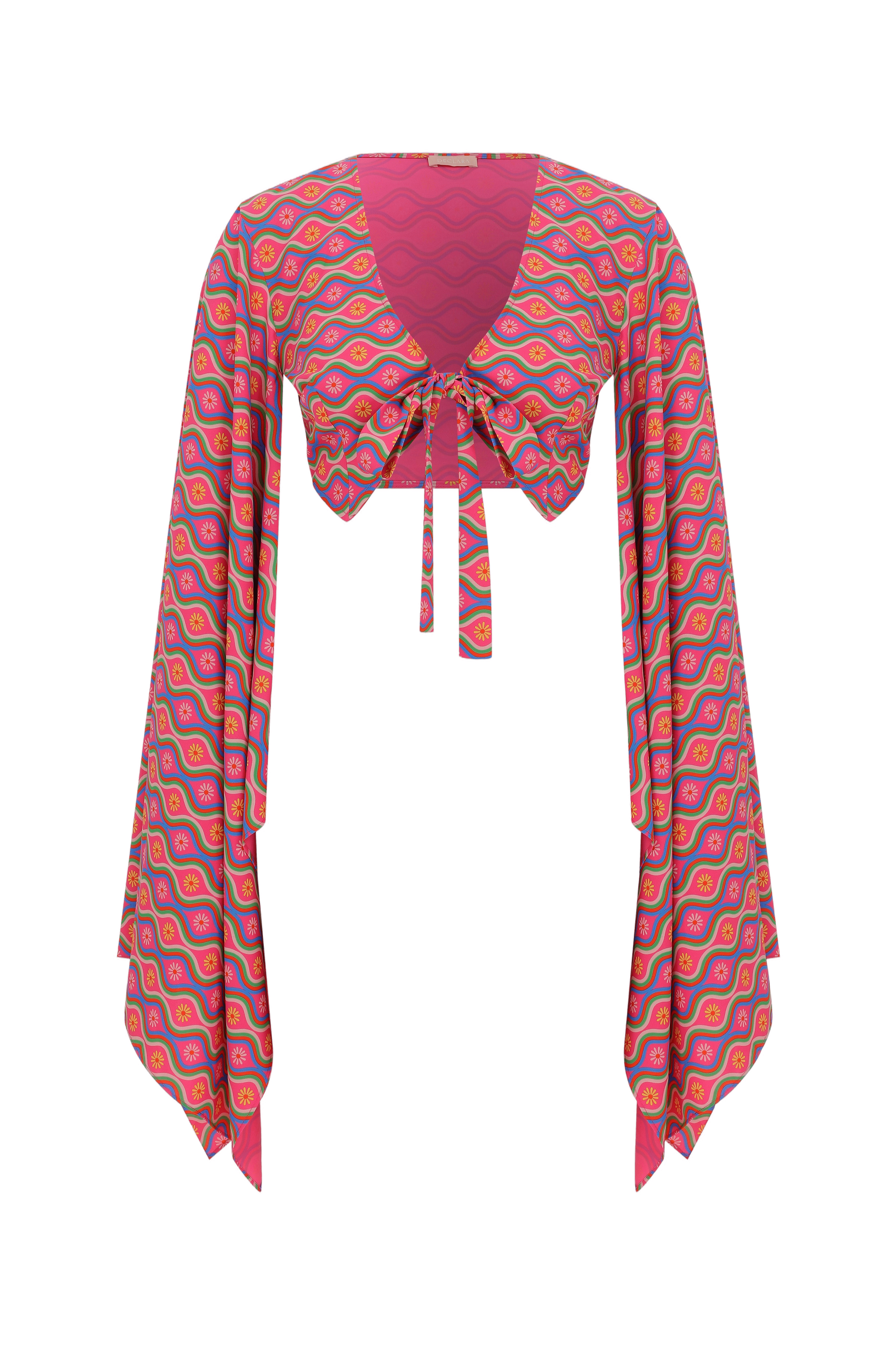 Heliconia Rostrata Top made by Declara