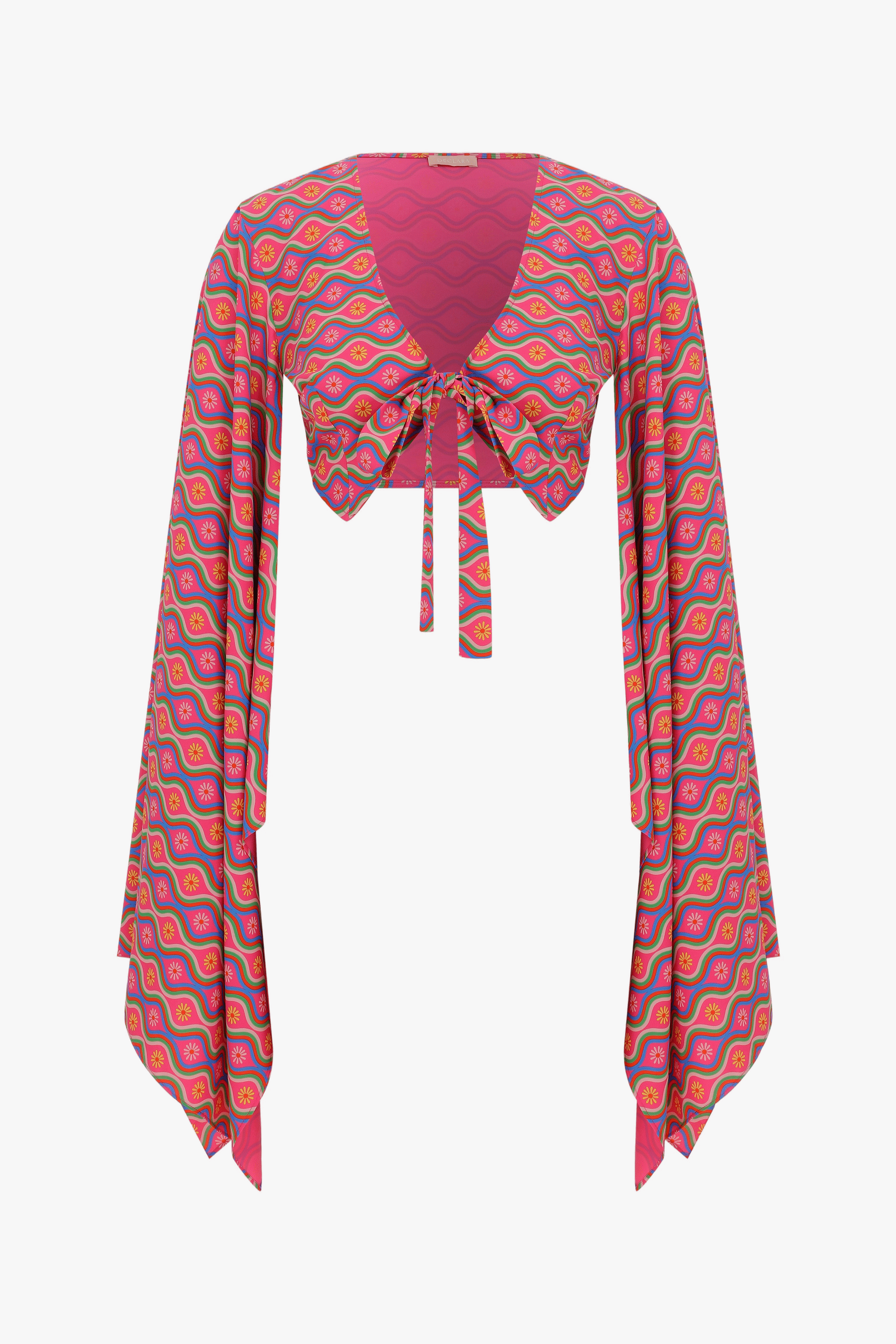 Heliconia Rostrata Top made by Declara