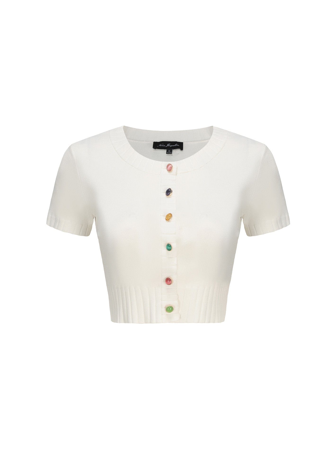 Kennedy Knit Top Set (White) made by Nana Jacqueline