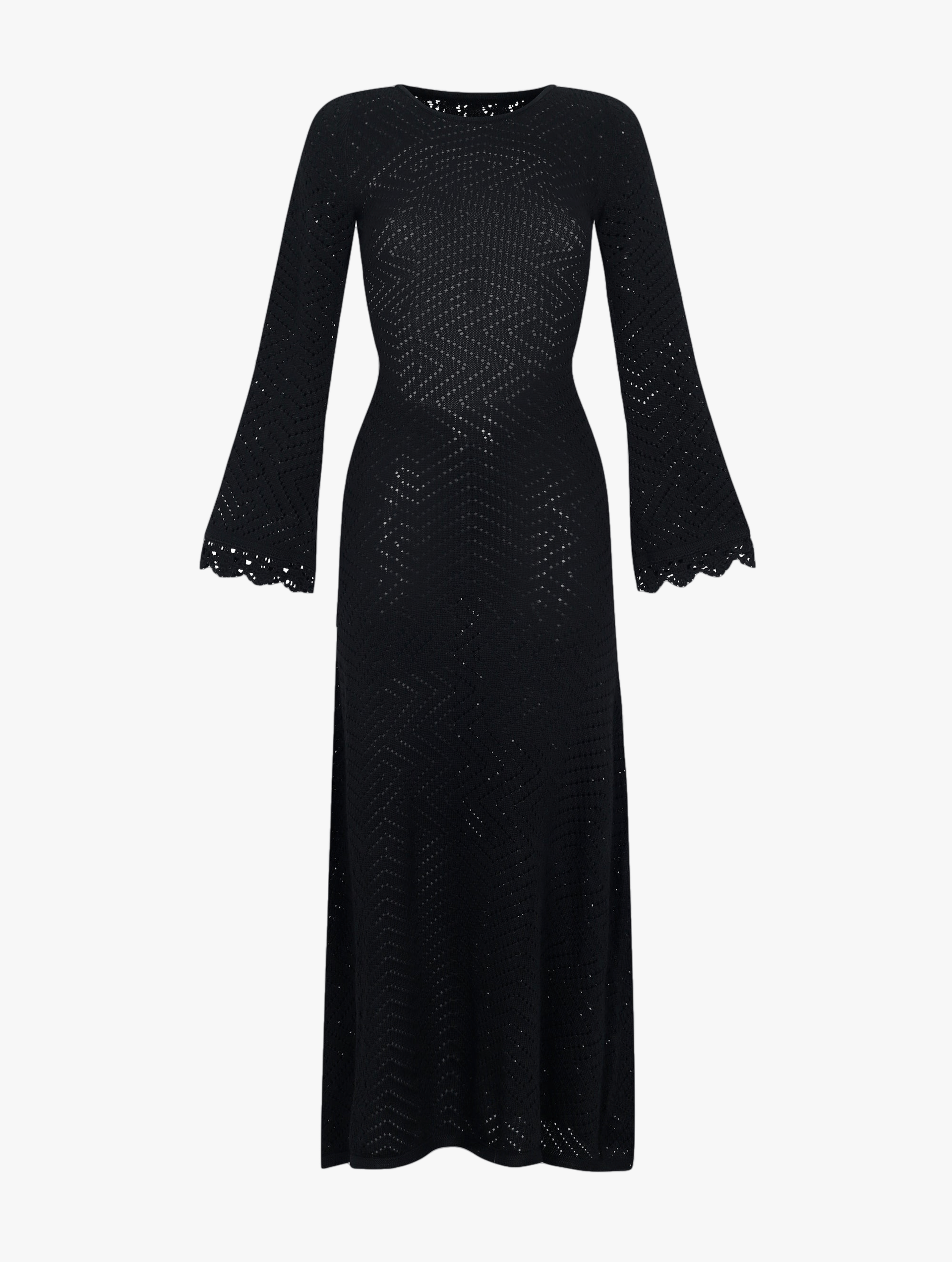 Sol Dress - Black in Black made by Peregrina