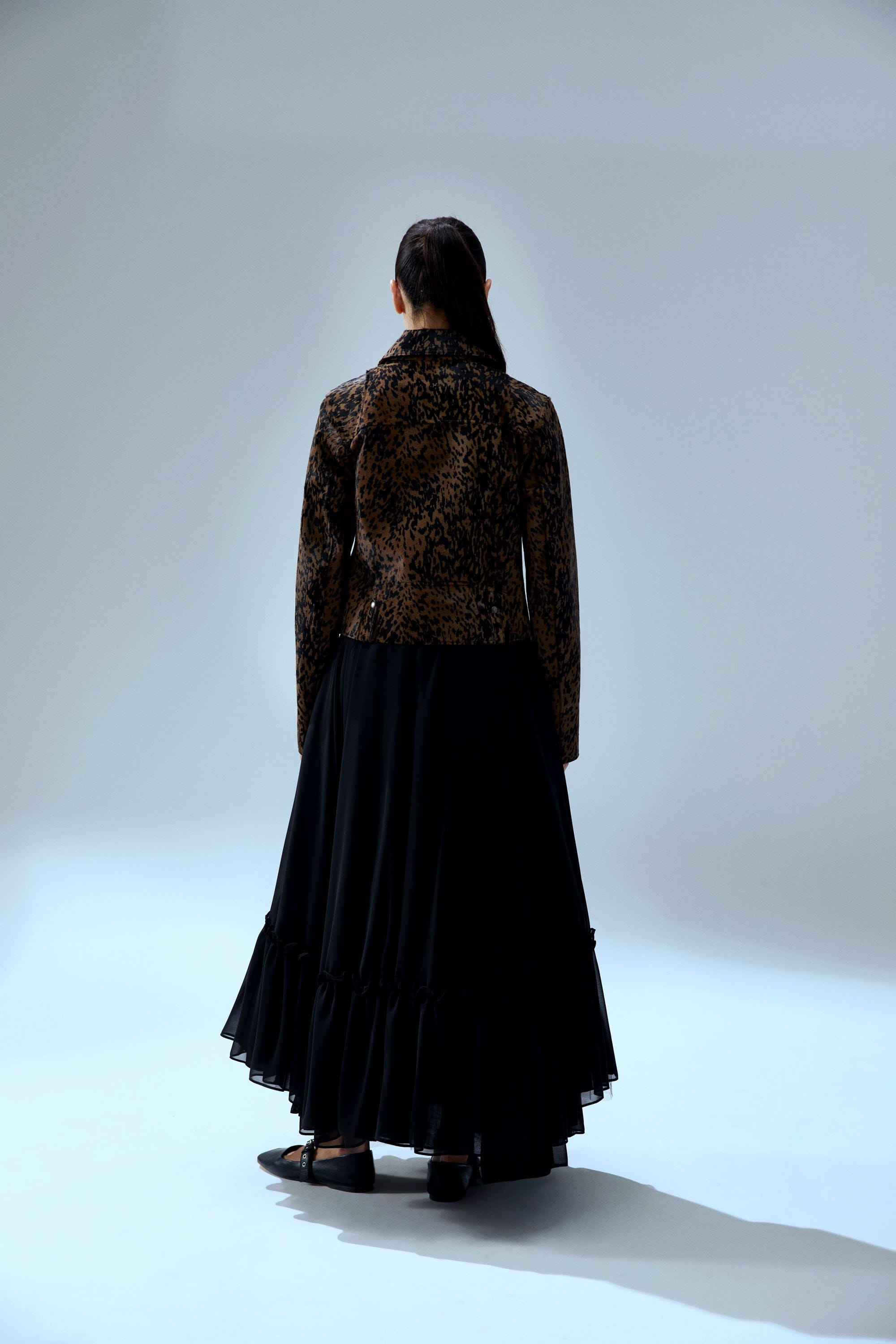 YOUR *ITCH KANGAROO LEATHER JACKET - LEOPARD made by PCFG