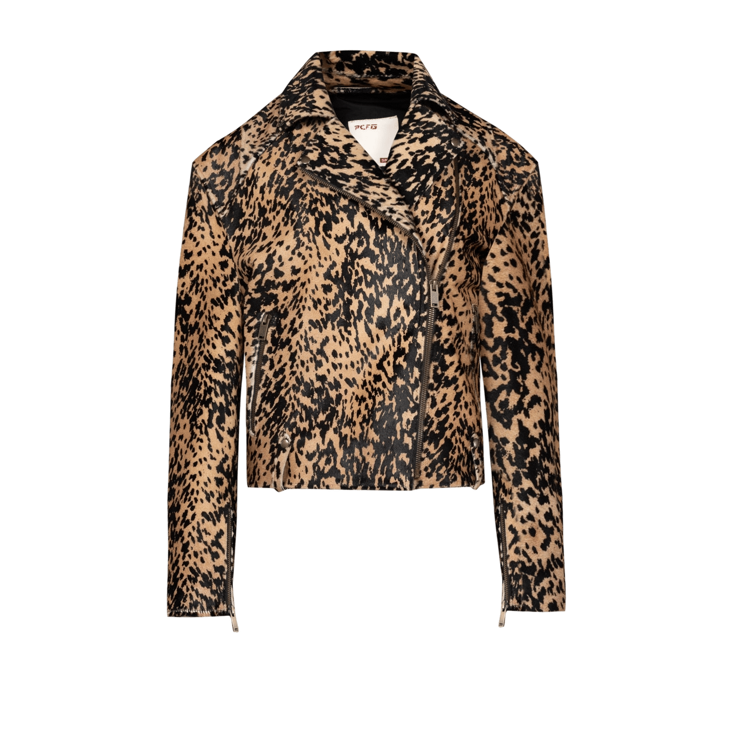 YOUR *ITCH KANGAROO LEATHER JACKET - LEOPARD made by PCFG