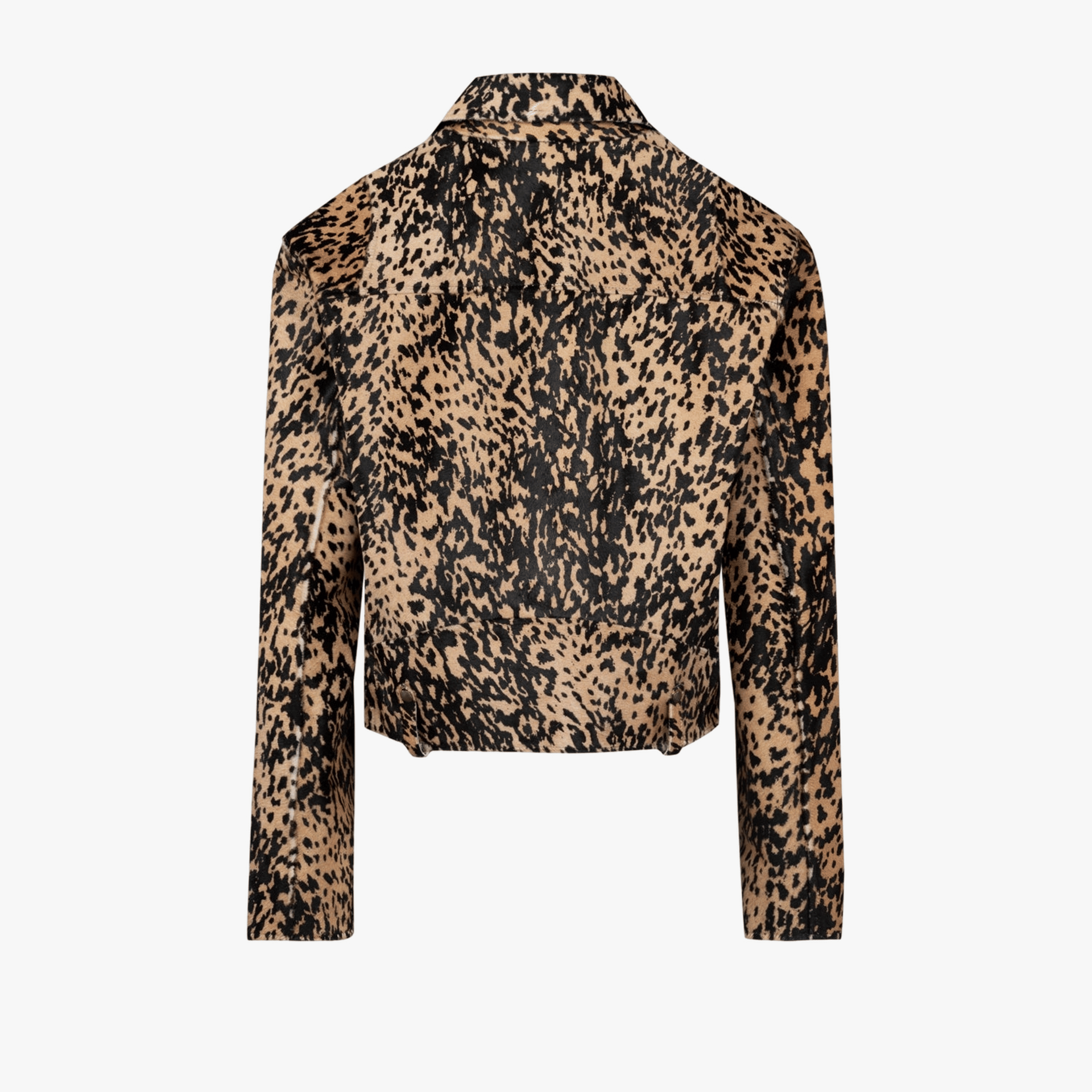 YOUR *ITCH KANGAROO LEATHER JACKET - LEOPARD made by PCFG