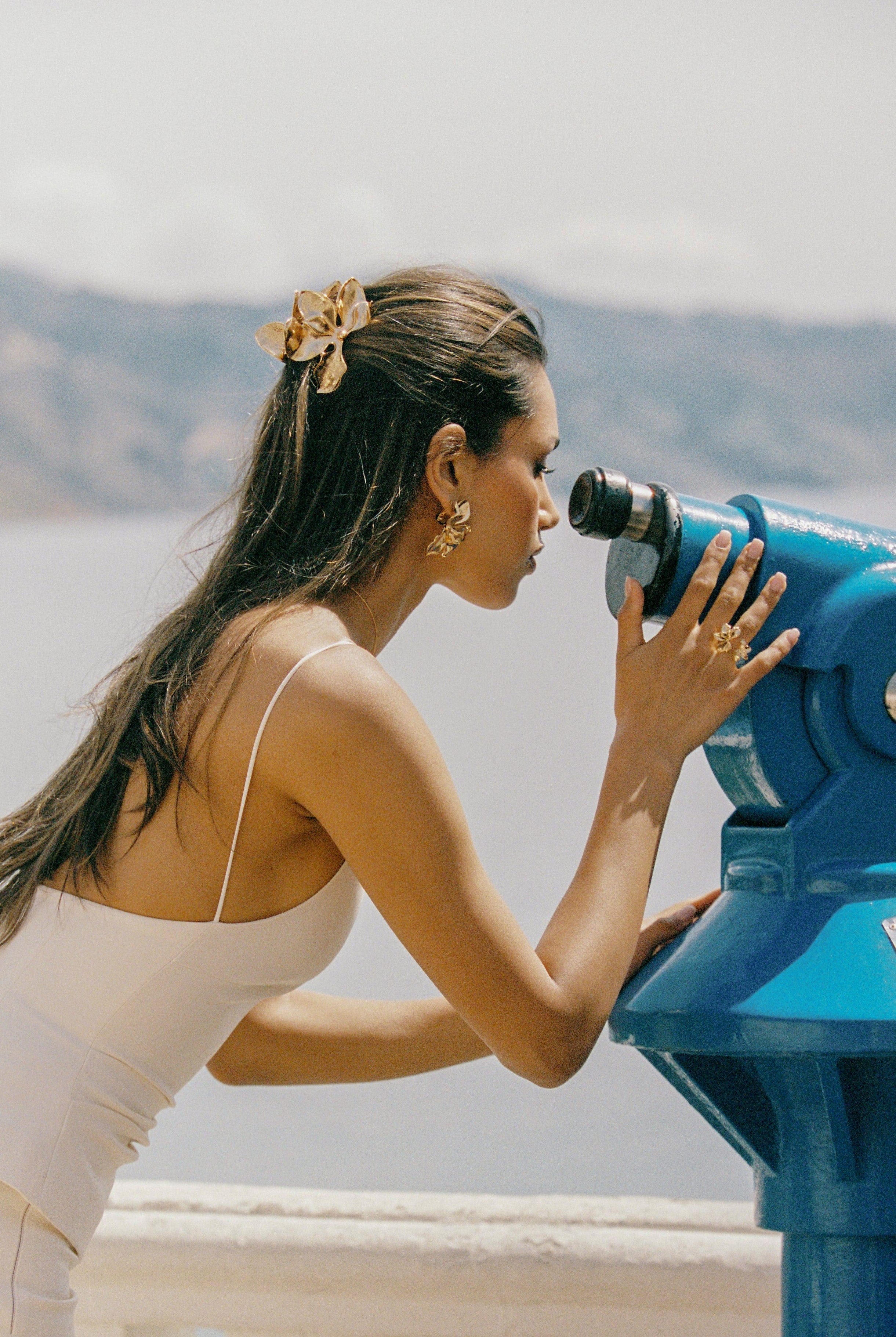 Selena Skirt (White) made by Nana Jacqueline