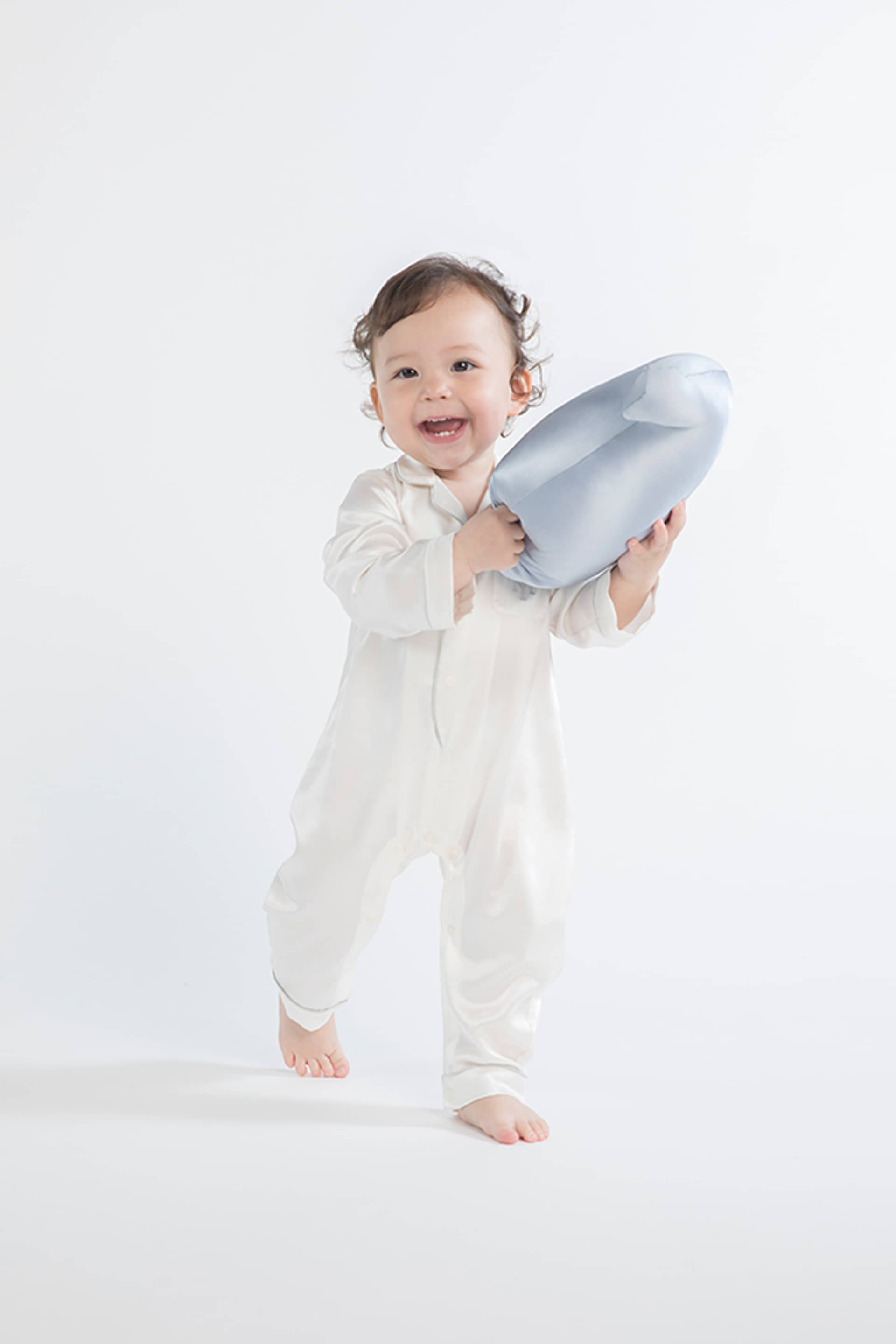 Signature Silk Baby Romper made by MANITO