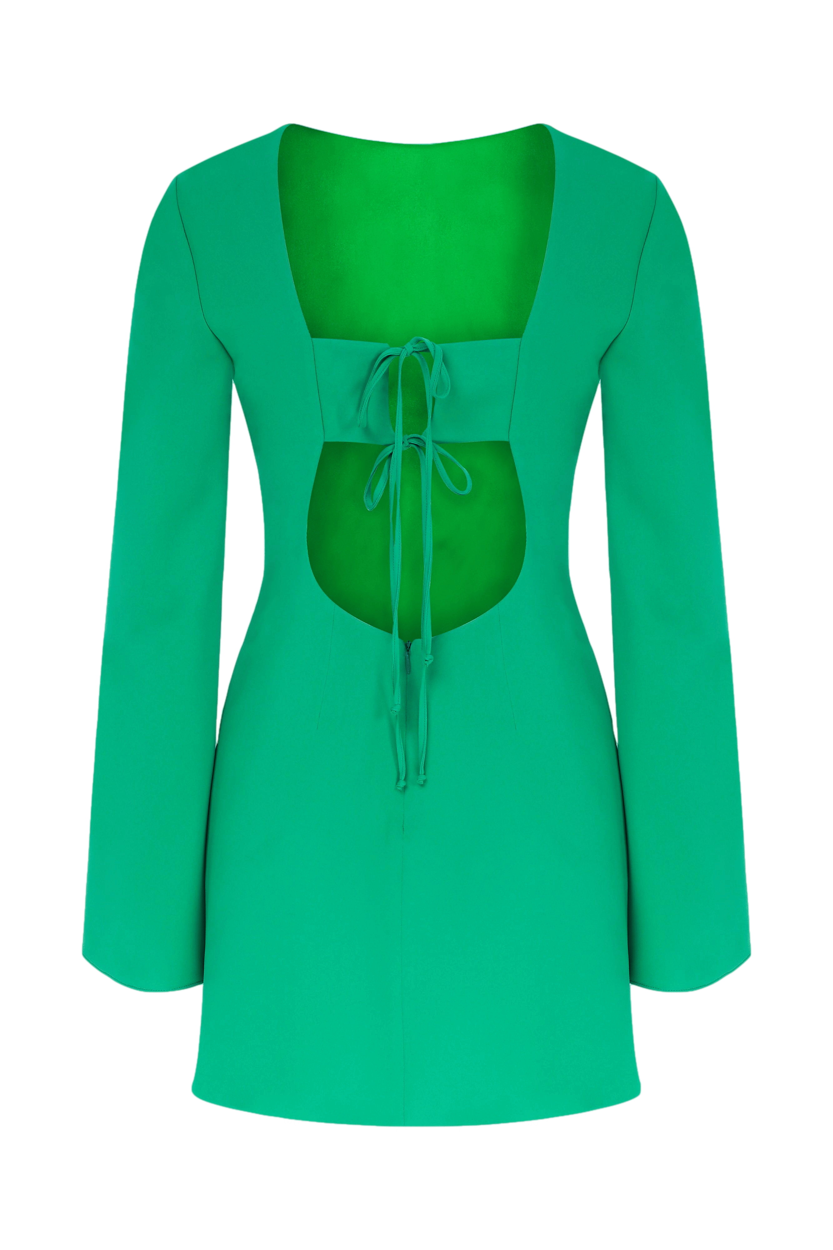 Ira Tie-Back Mini Dress made by Nazli Ceren