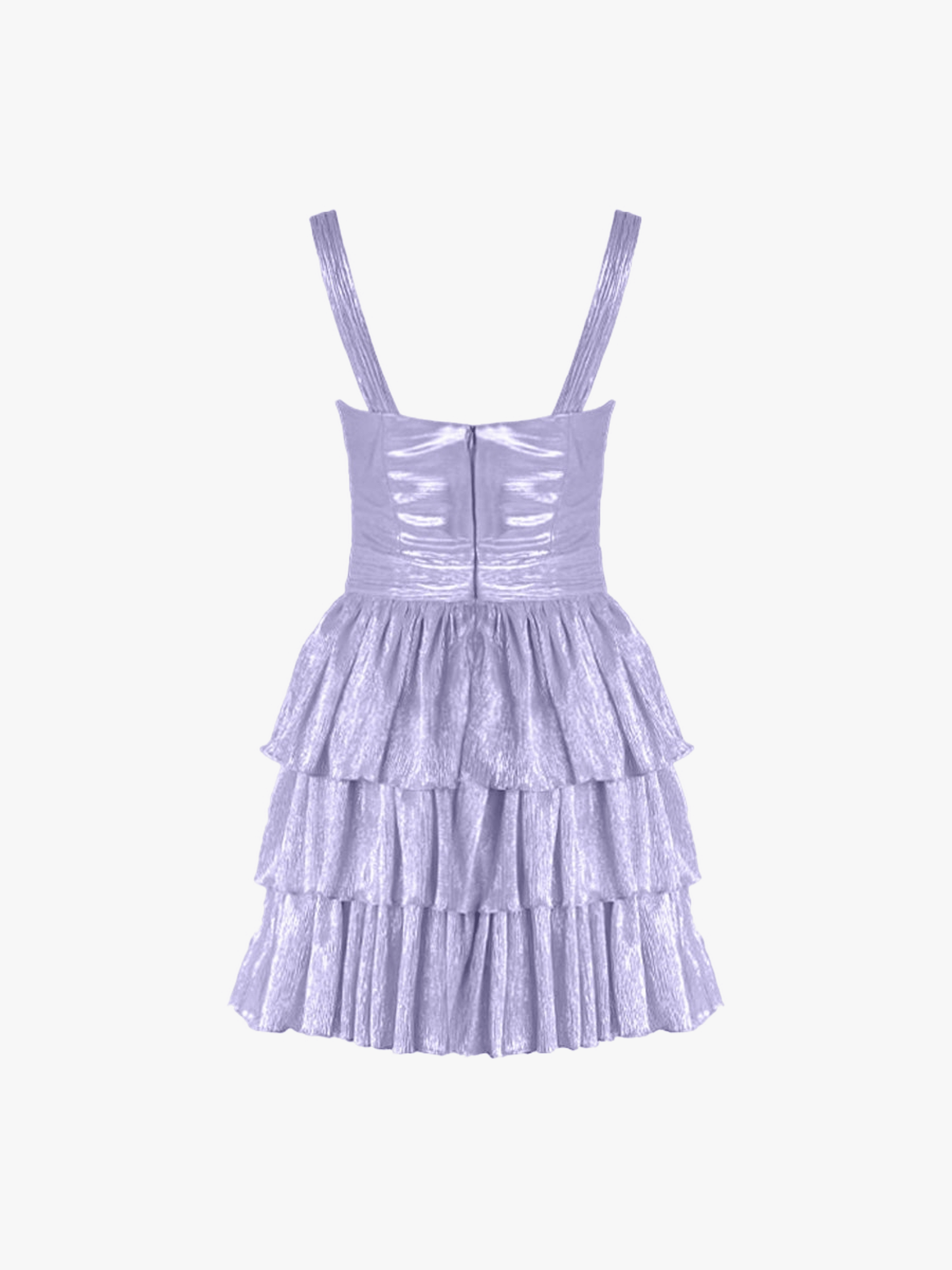Devin Mini Glam Dress - Pale Lilac made by Gigii's