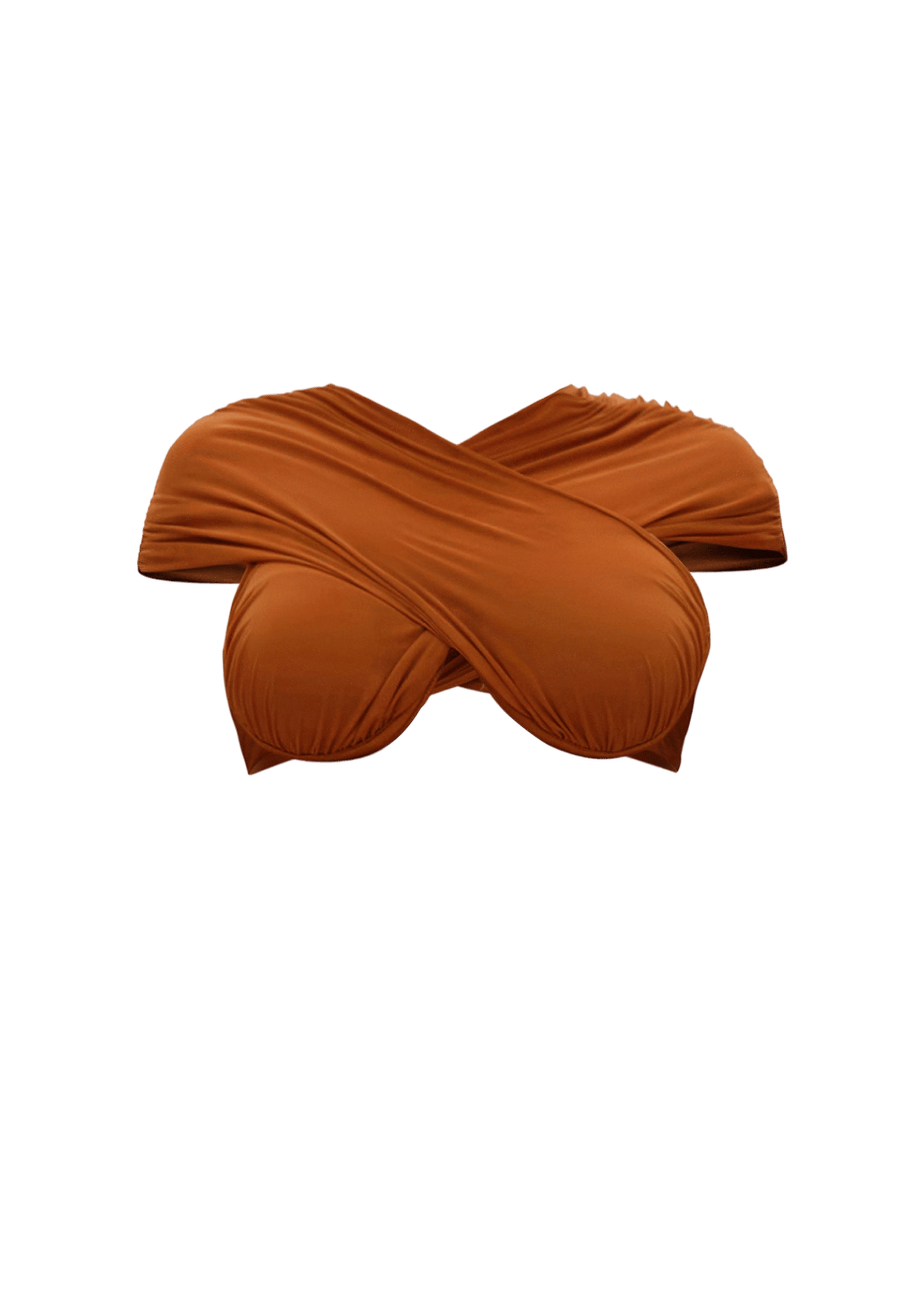 UBU BIKINI TOP - SAND made by Andrea Iyamah