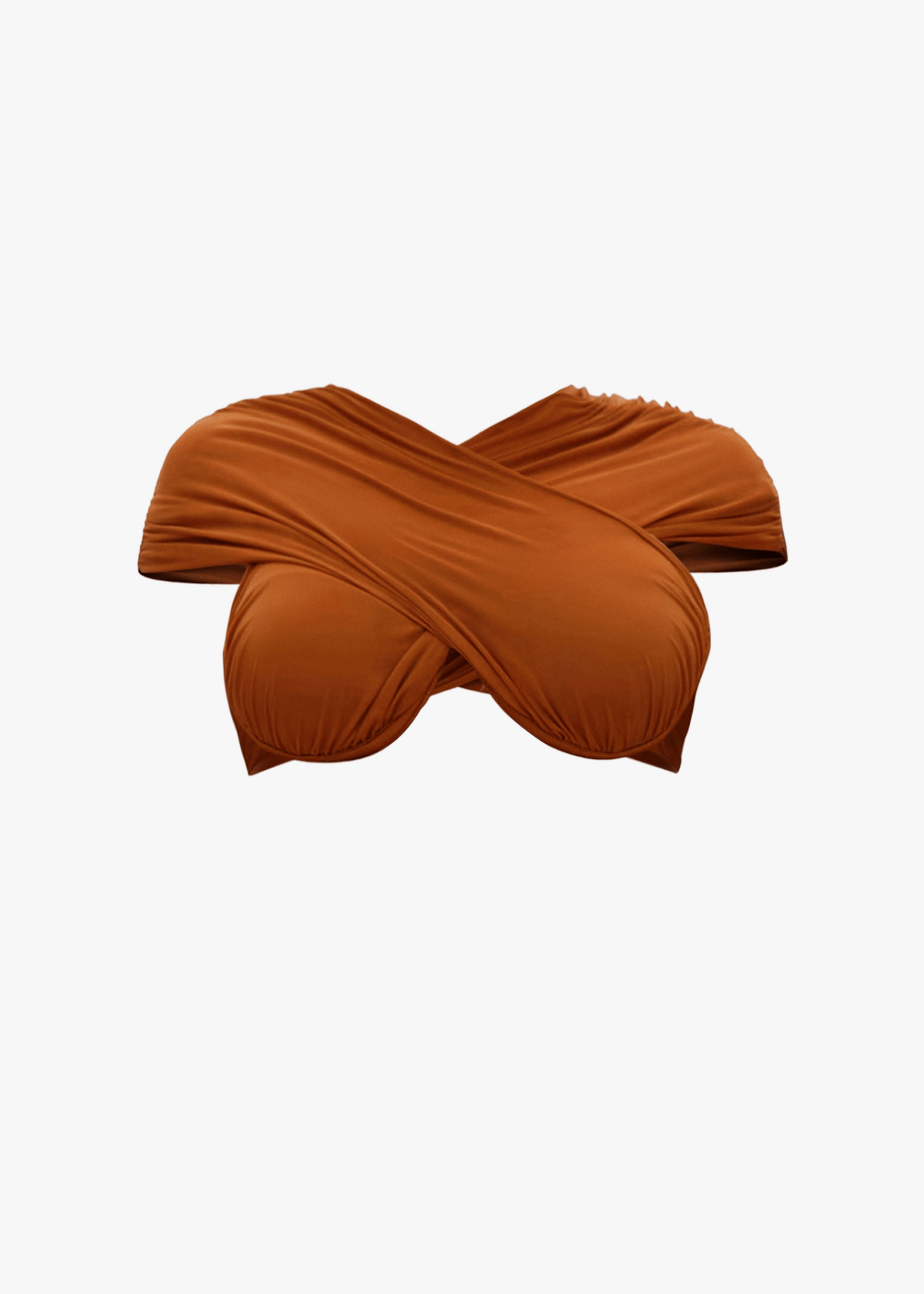 UBU BIKINI TOP - SAND made by Andrea Iyamah