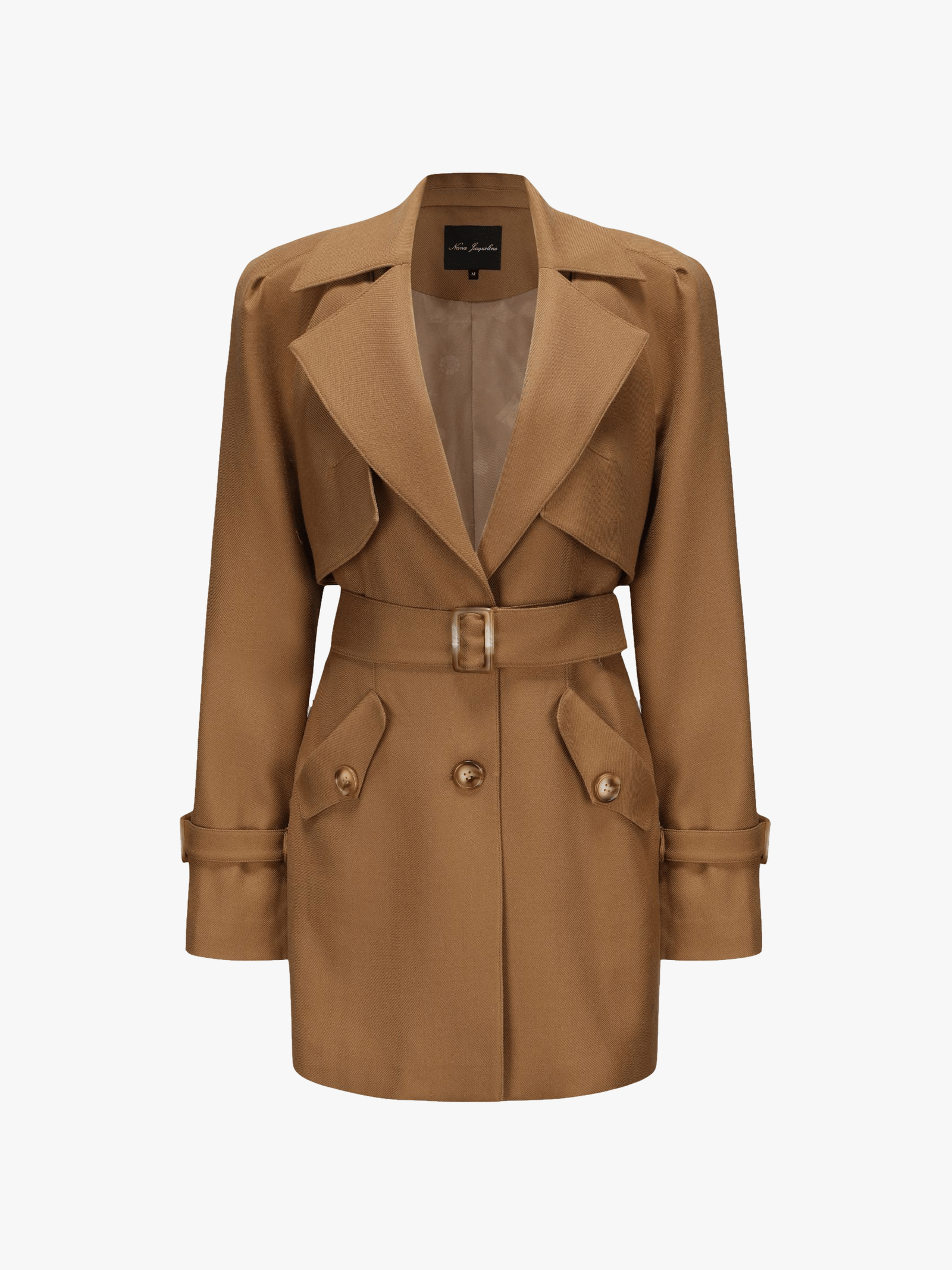 Gracie Windbreaker Jacket (Final Sale) in Brown made by Nana Jacqueline