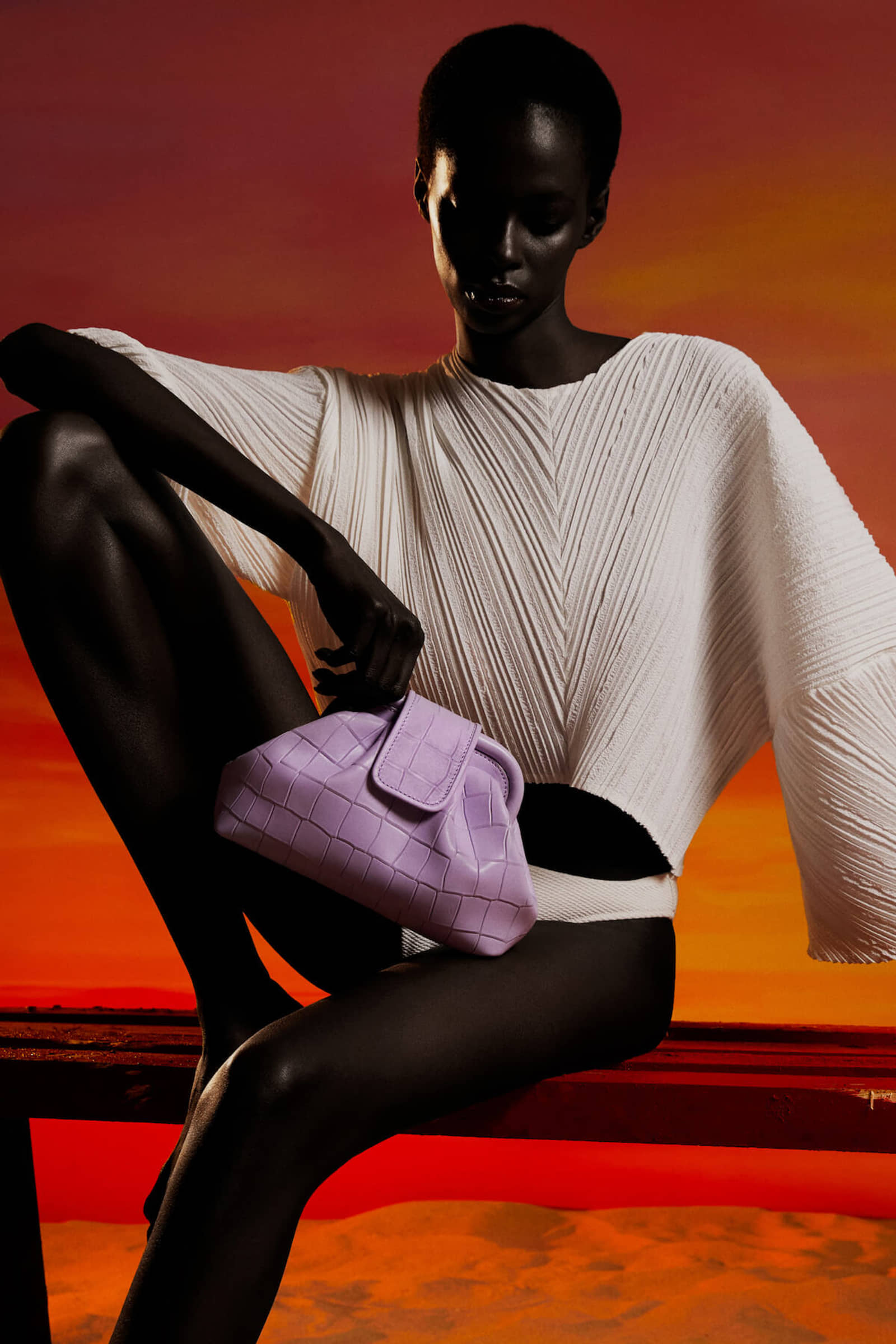 Teresa Mini Lila in Purple made by Maven Bag