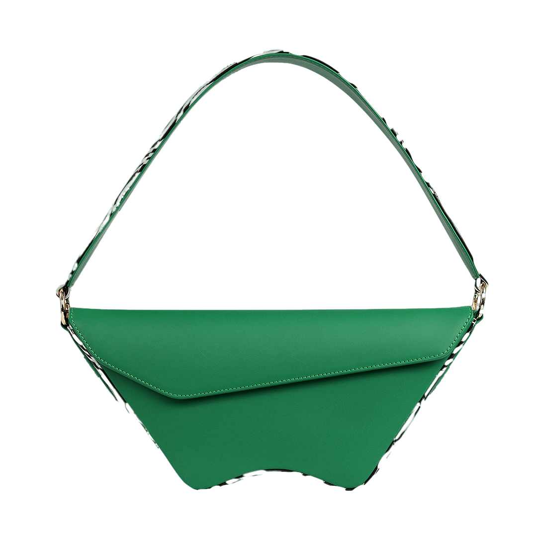 Nadira - Green x Zebra - Shoulder Bag made by ALIEL