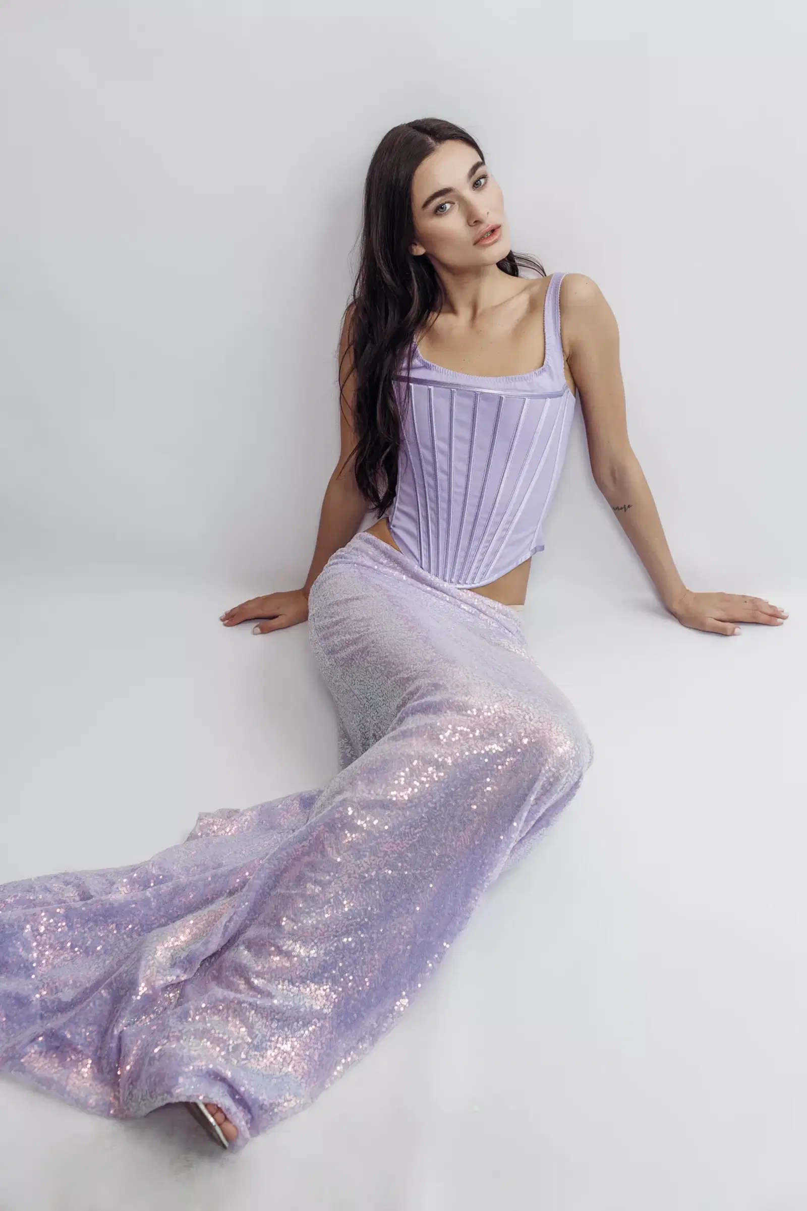 Sequins Siren Skirt made by Aureliana