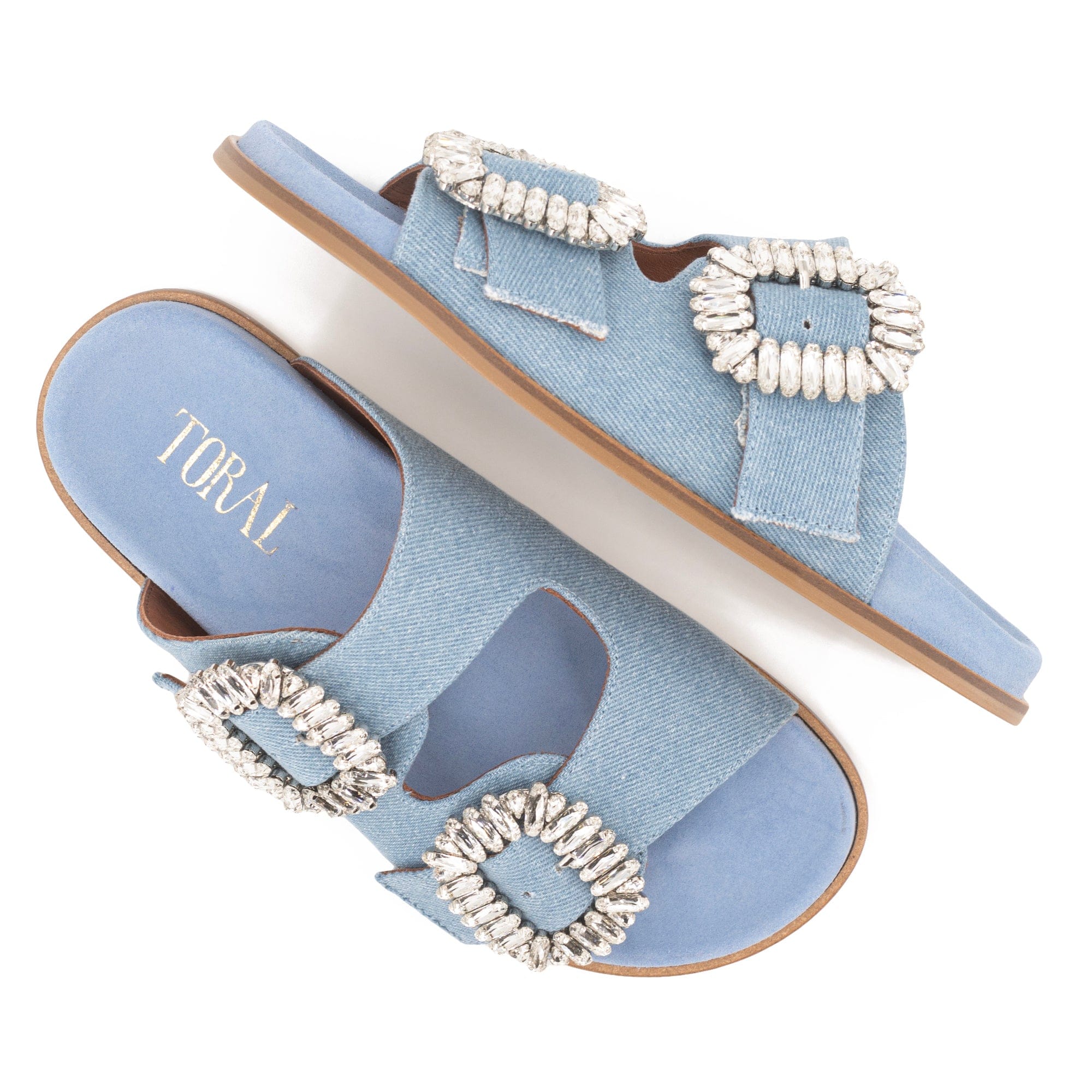 BLUE JEANS SANDALS made by Toral