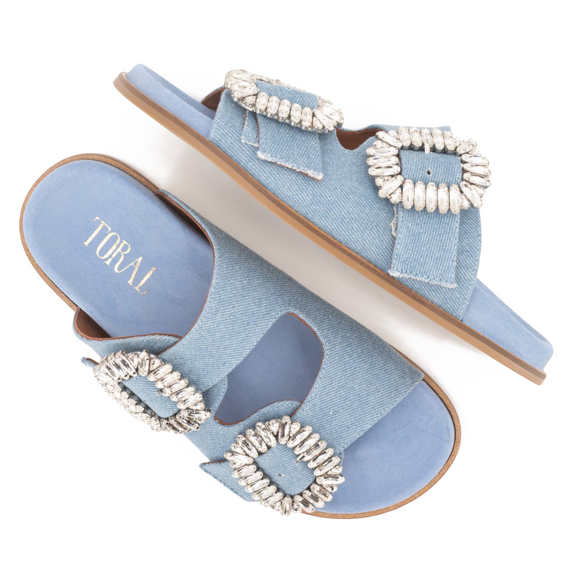 BLUE JEANS SANDALS made by Toral