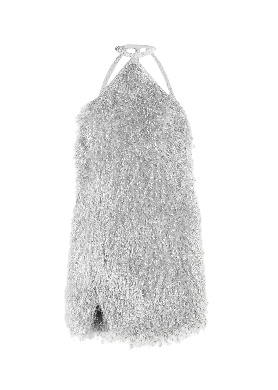 Nora feather dress made by Monika Dimova