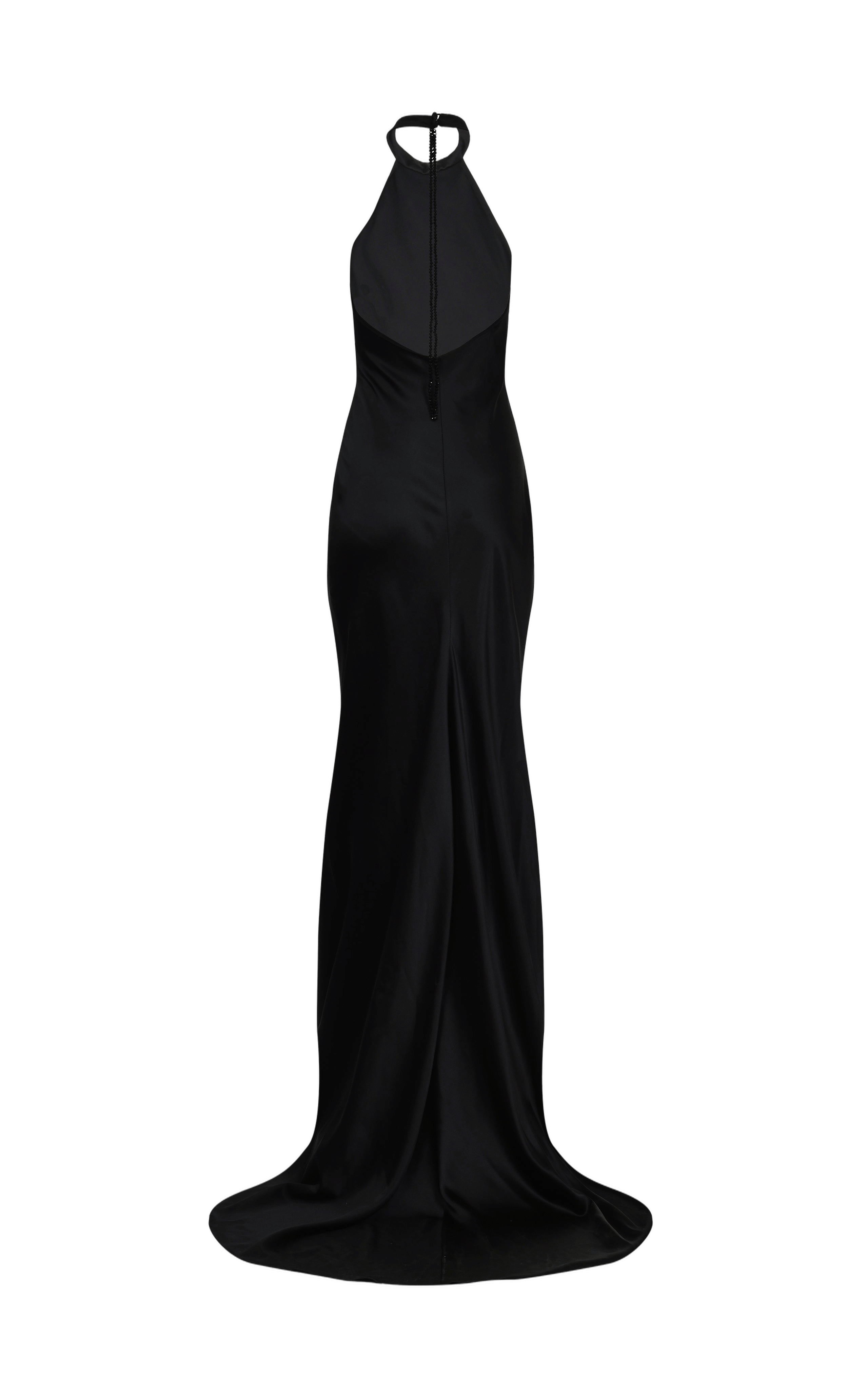 Nightfall Silk Maxi Dress made by Francesca Miranda