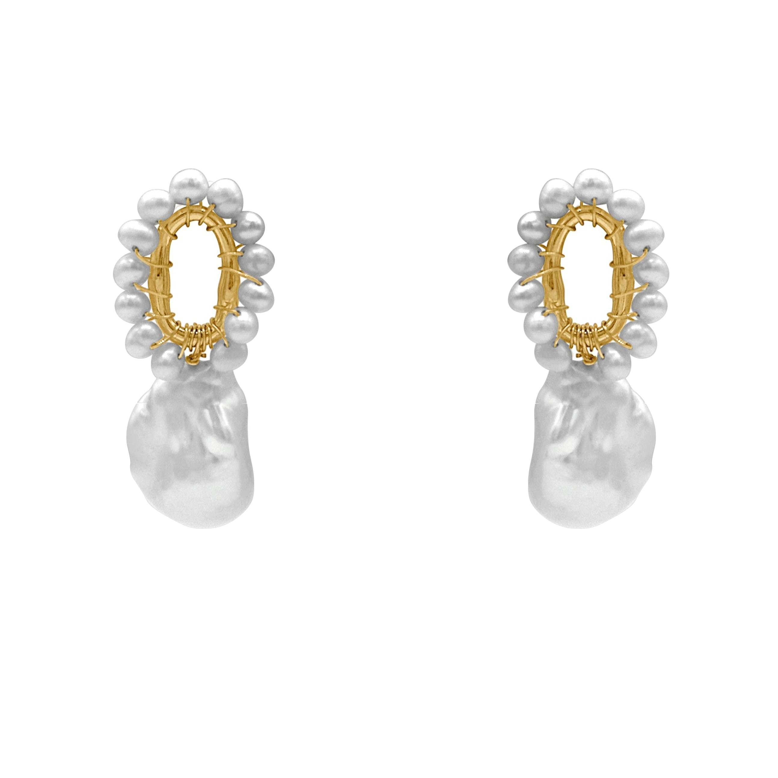 Penelope Earrings made by Zepplin The Label