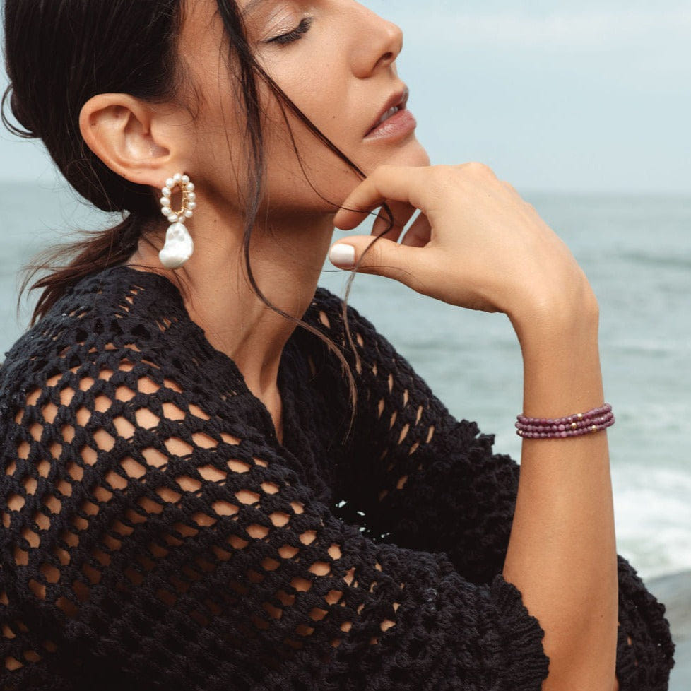 Penelope Earrings made by Zepplin The Label