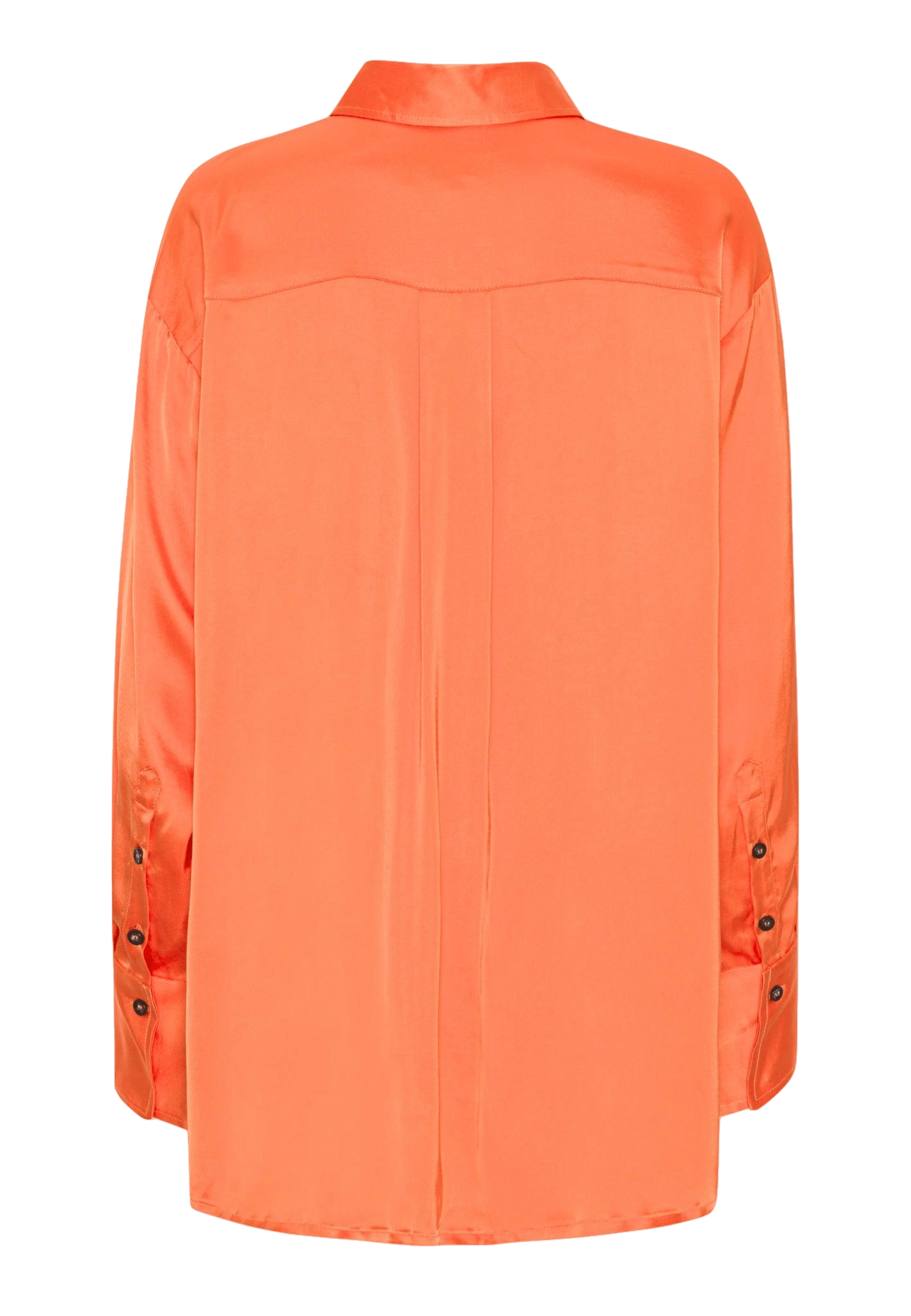 Jenka Shirt - Mandarin Red made by HERSKIND
