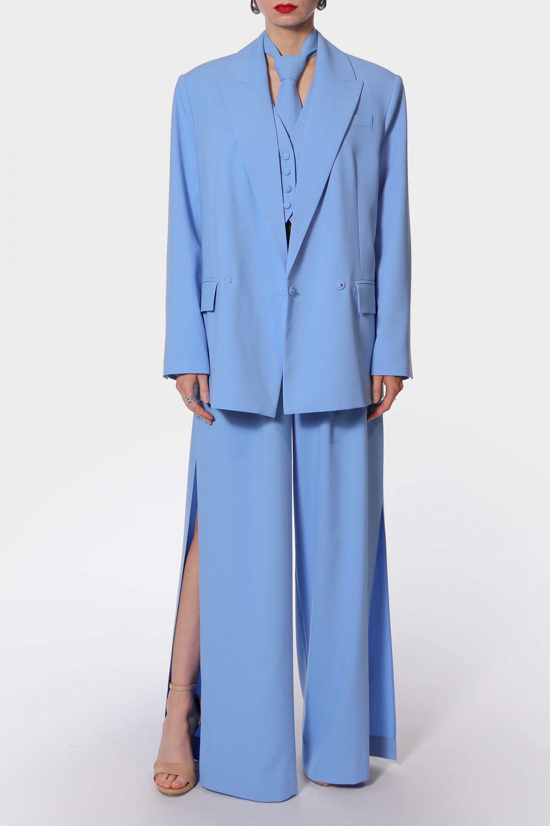 Blazer Petra Blue made by HALEWSKI