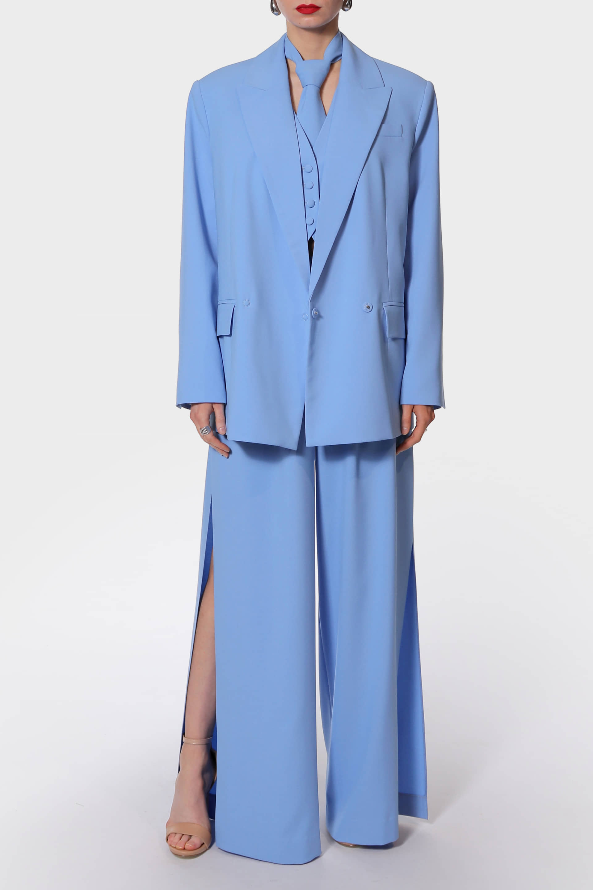 Blazer Petra Blue made by HALEWSKI