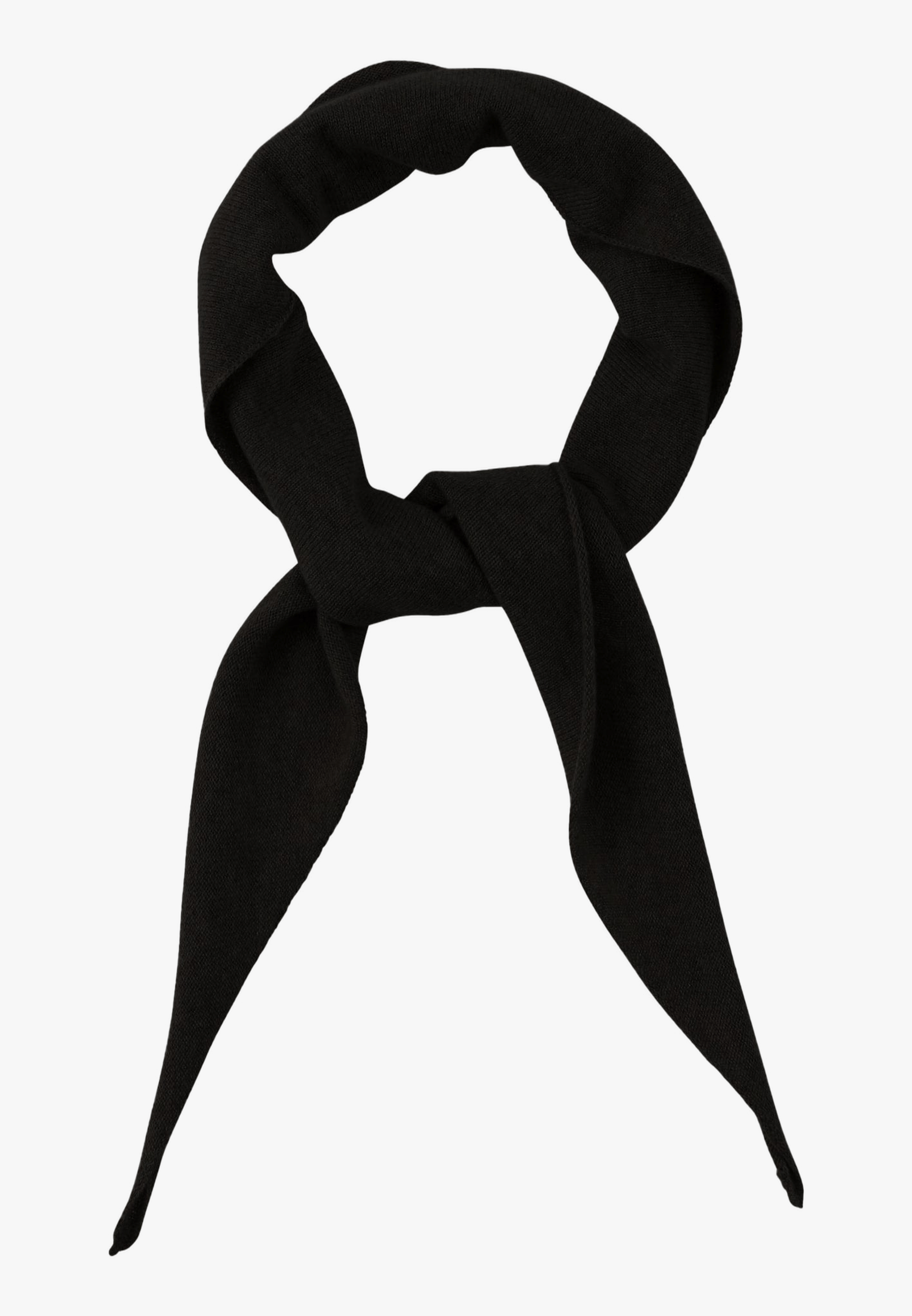 Beau Knit Scarf - Black made by HERSKIND