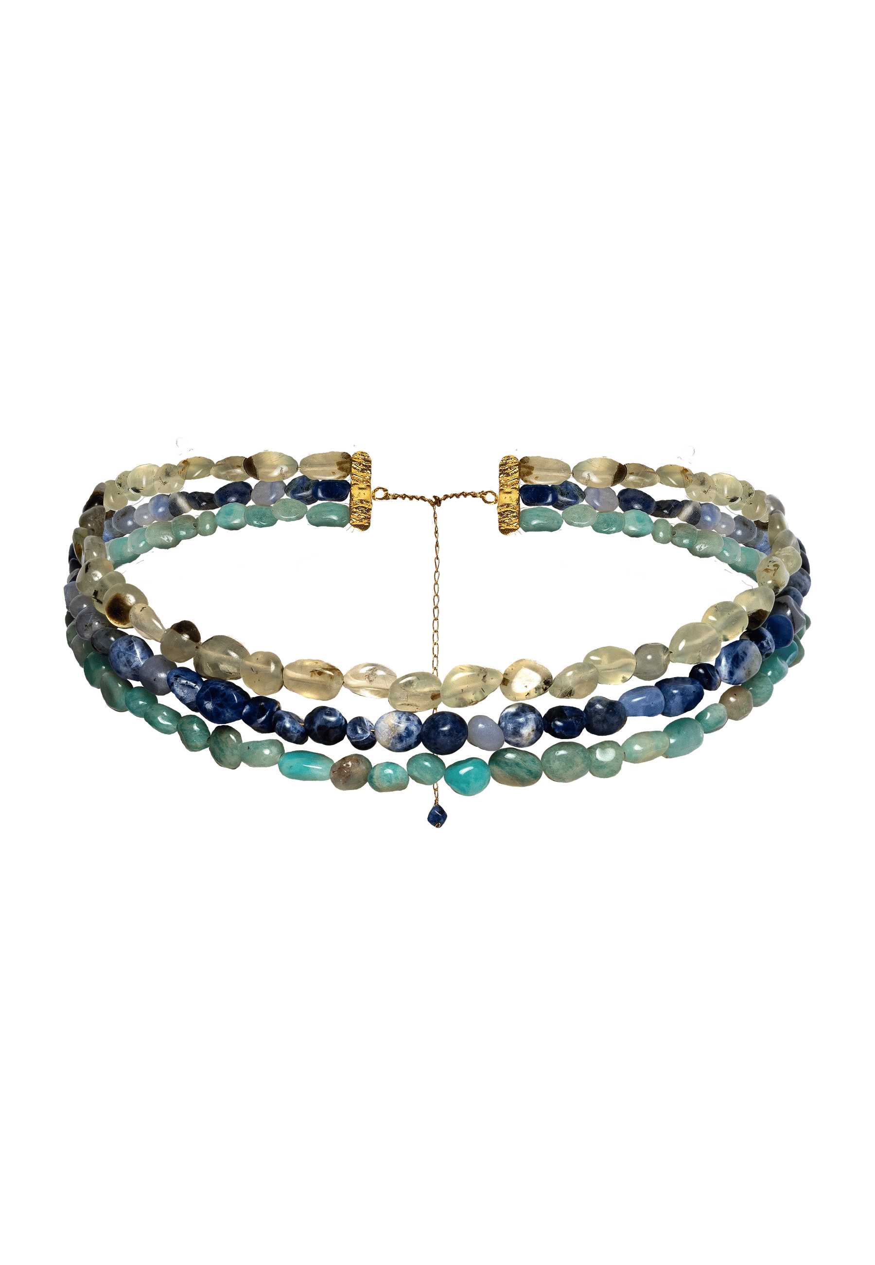 Mizu Blue Choker made by Lavani Jewels