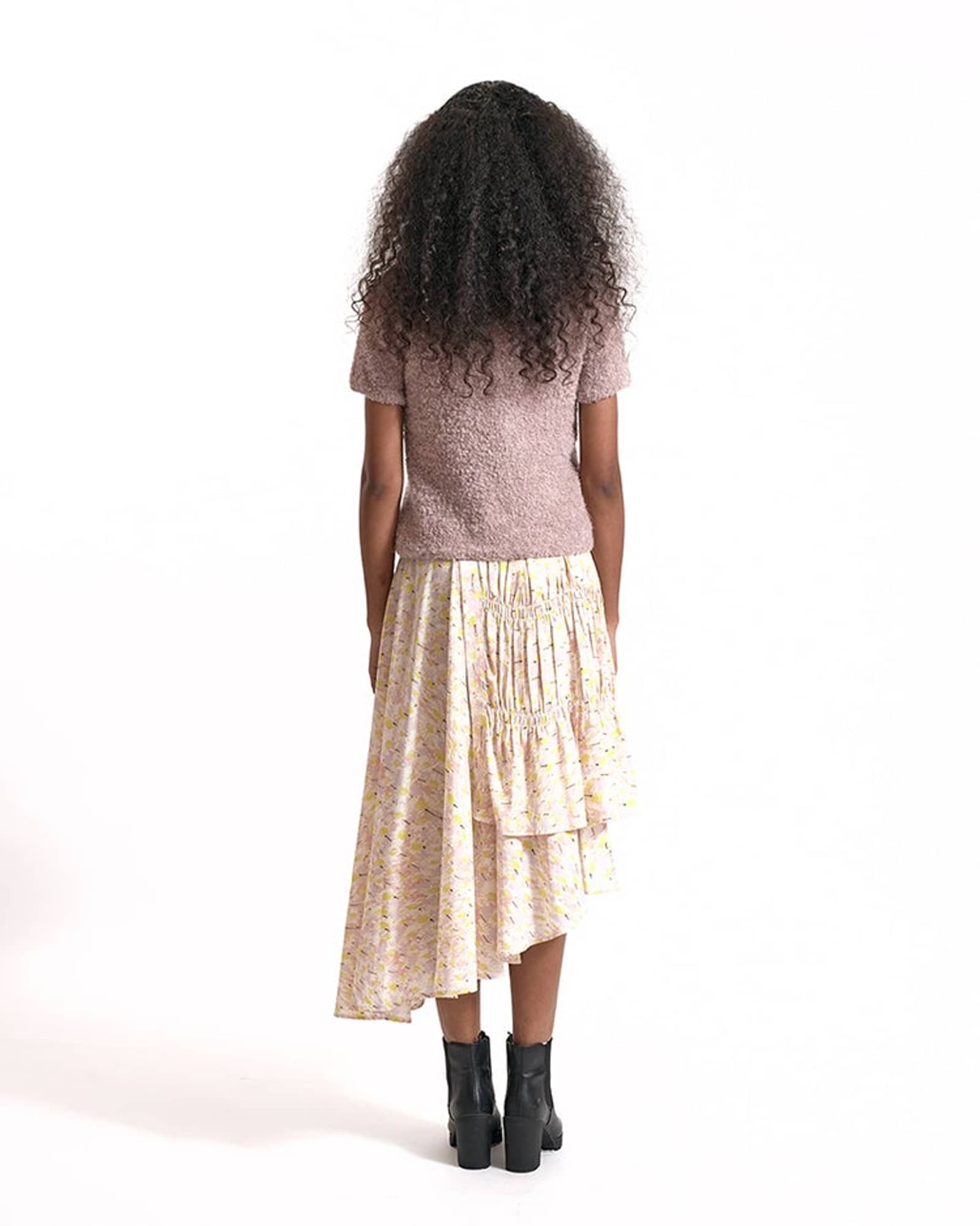 DOMBEYA top in Purple made by AYNI