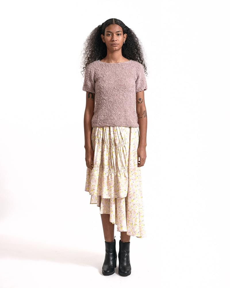 DOMBEYA top in Purple made by AYNI