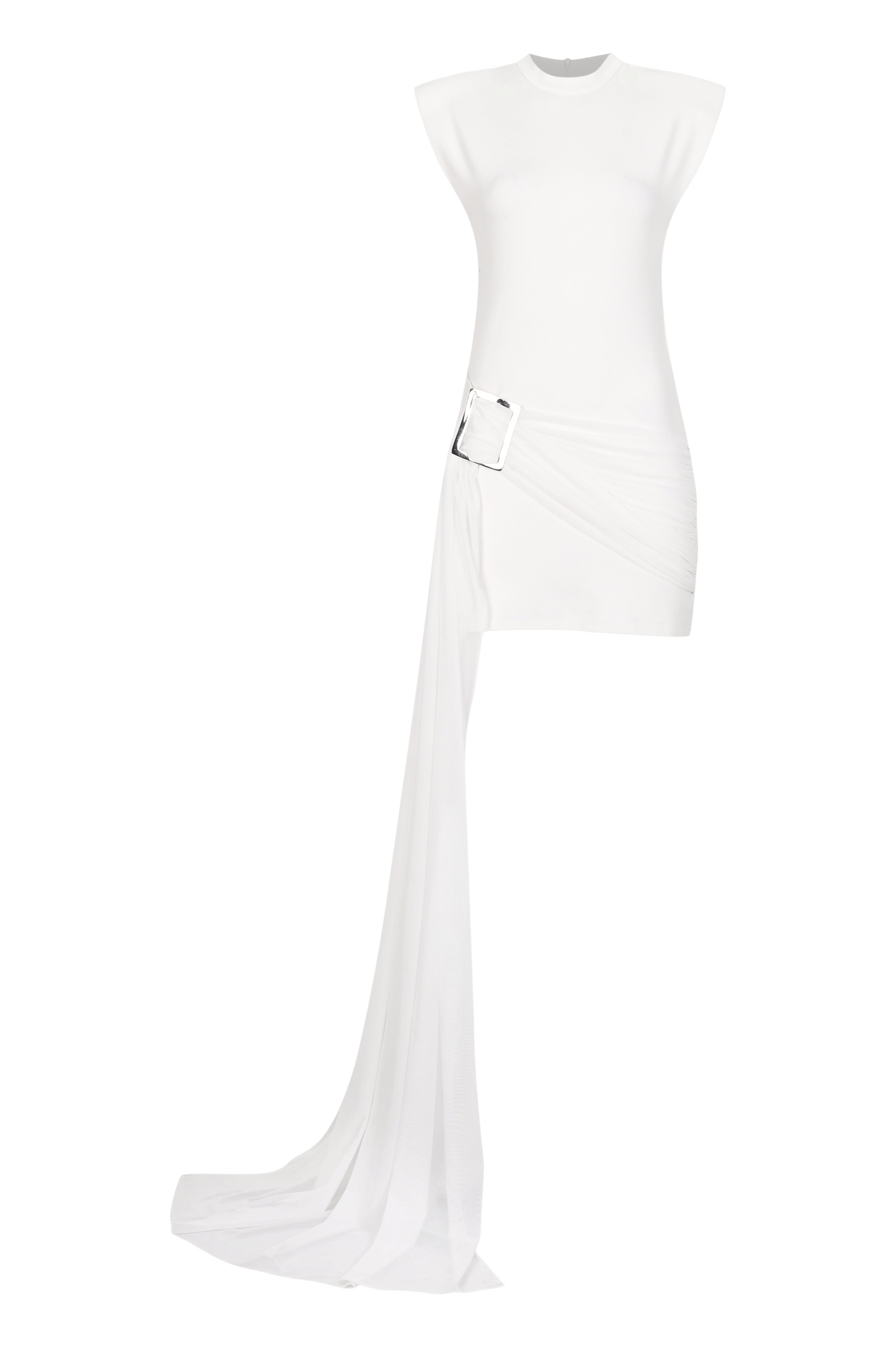 Agent Of Chaos Dress In White made by Khela