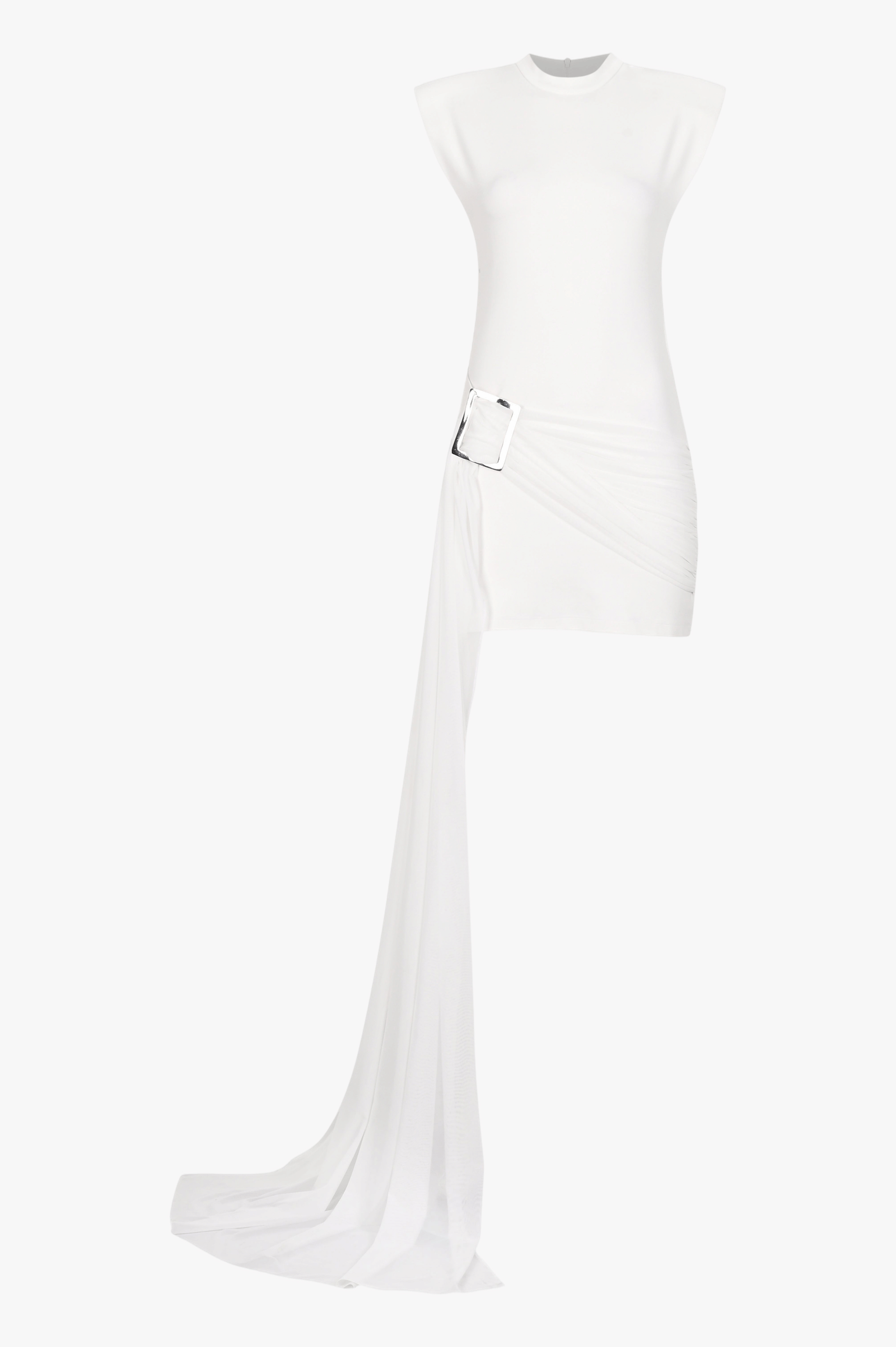 Agent Of Chaos Dress In White made by Khela