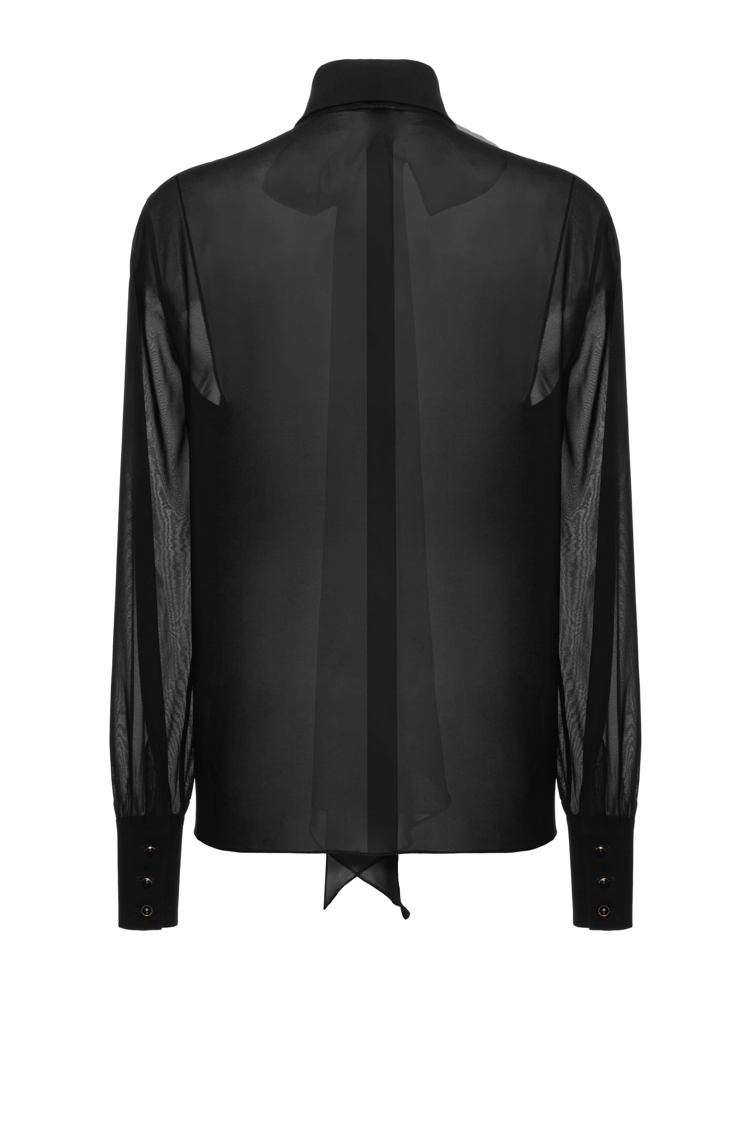 Neck Tie Button Down Shirt made by Maria Kokhia