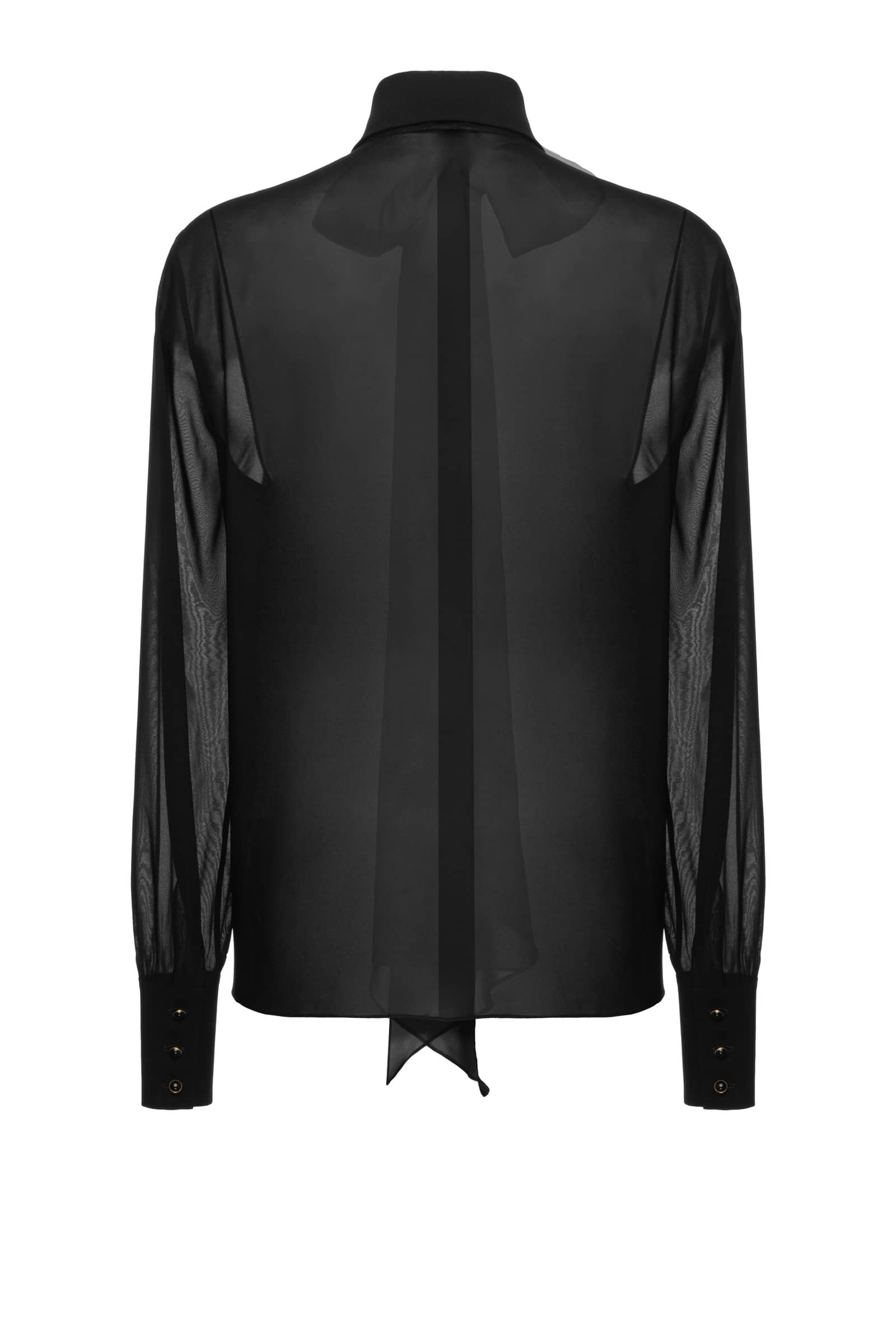 Neck Tie Button Down Shirt made by Maria Kokhia