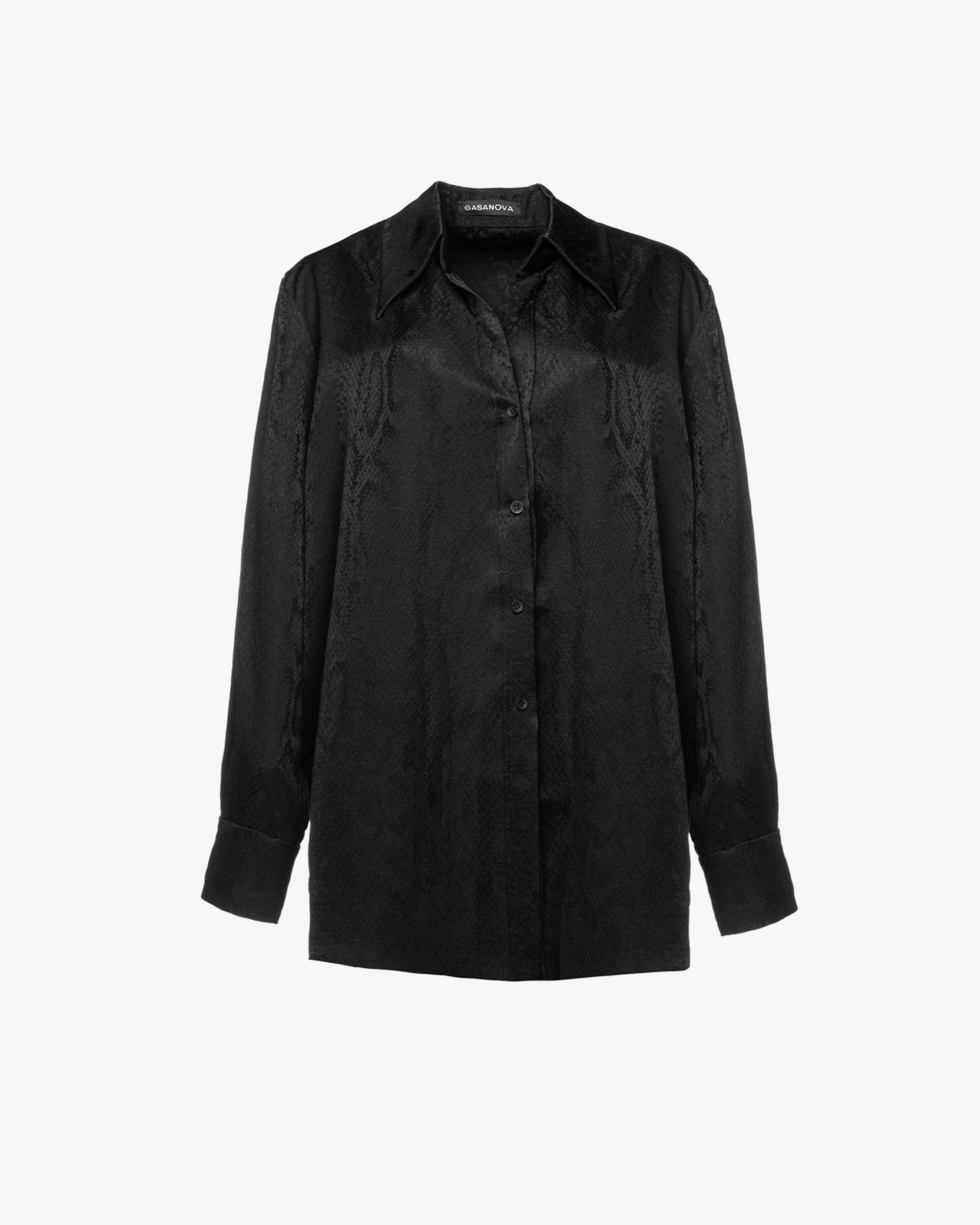 Textured Oversized Shirt made by Gasanova