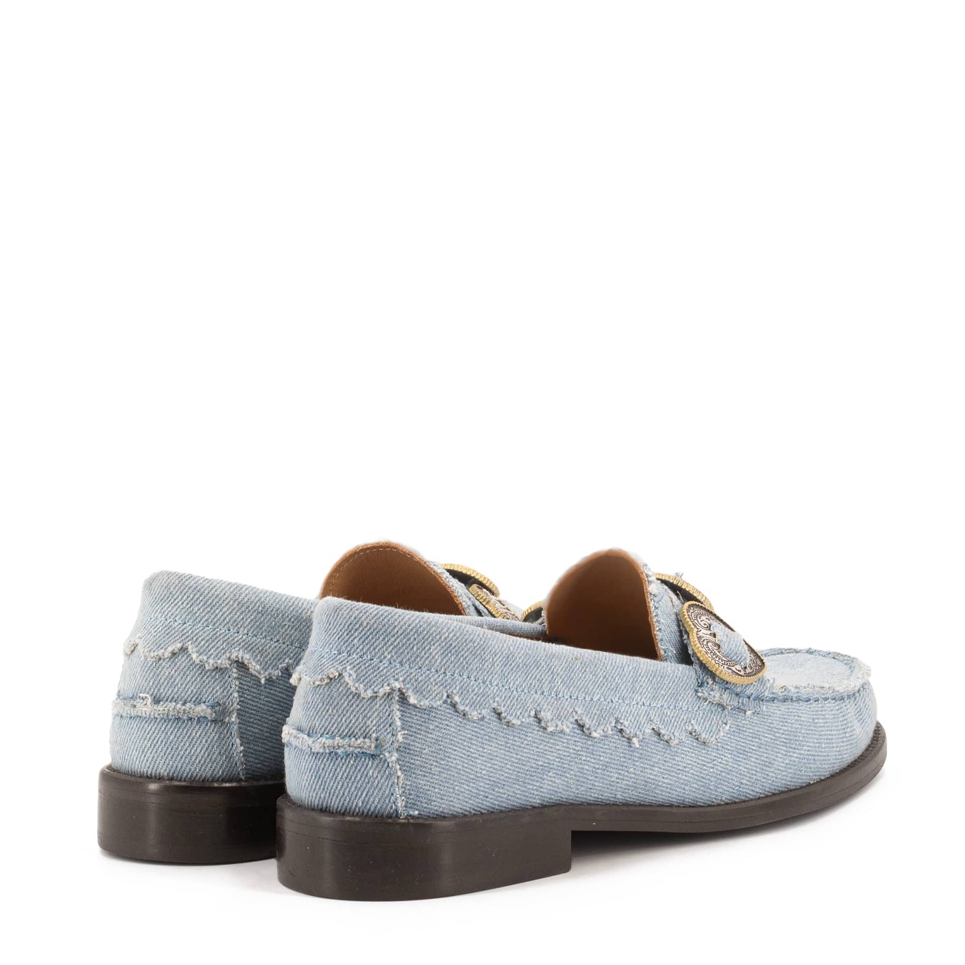 ELIA DENIM LOAFERS made by Toral