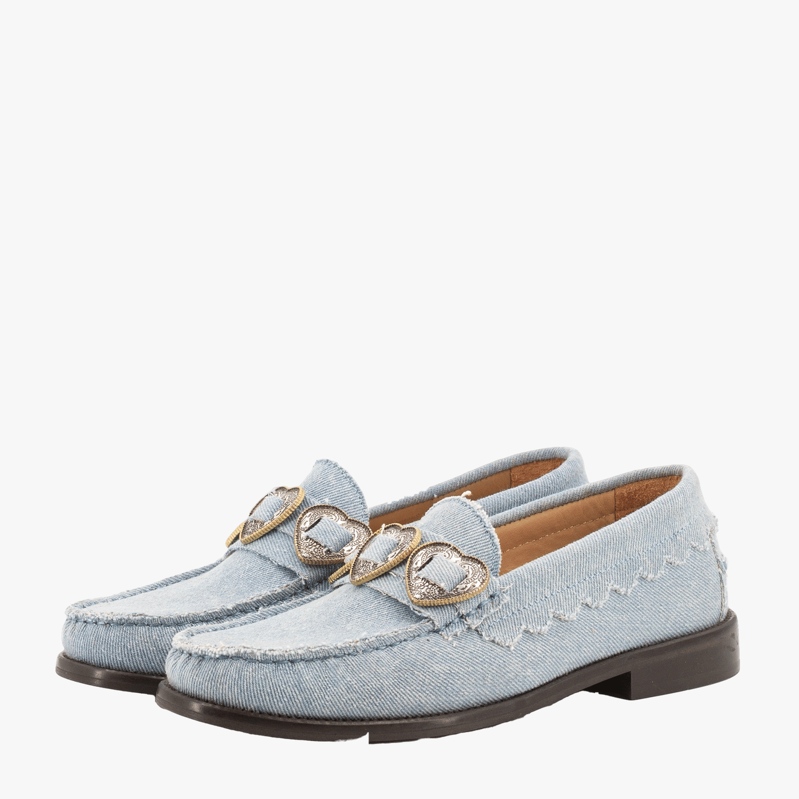 ELIA DENIM LOAFERS made by Toral