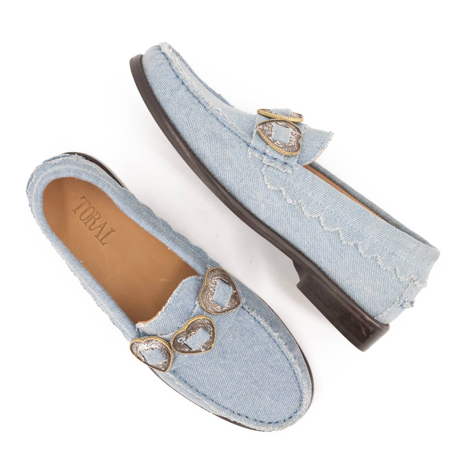 ELIA DENIM LOAFERS made by Toral