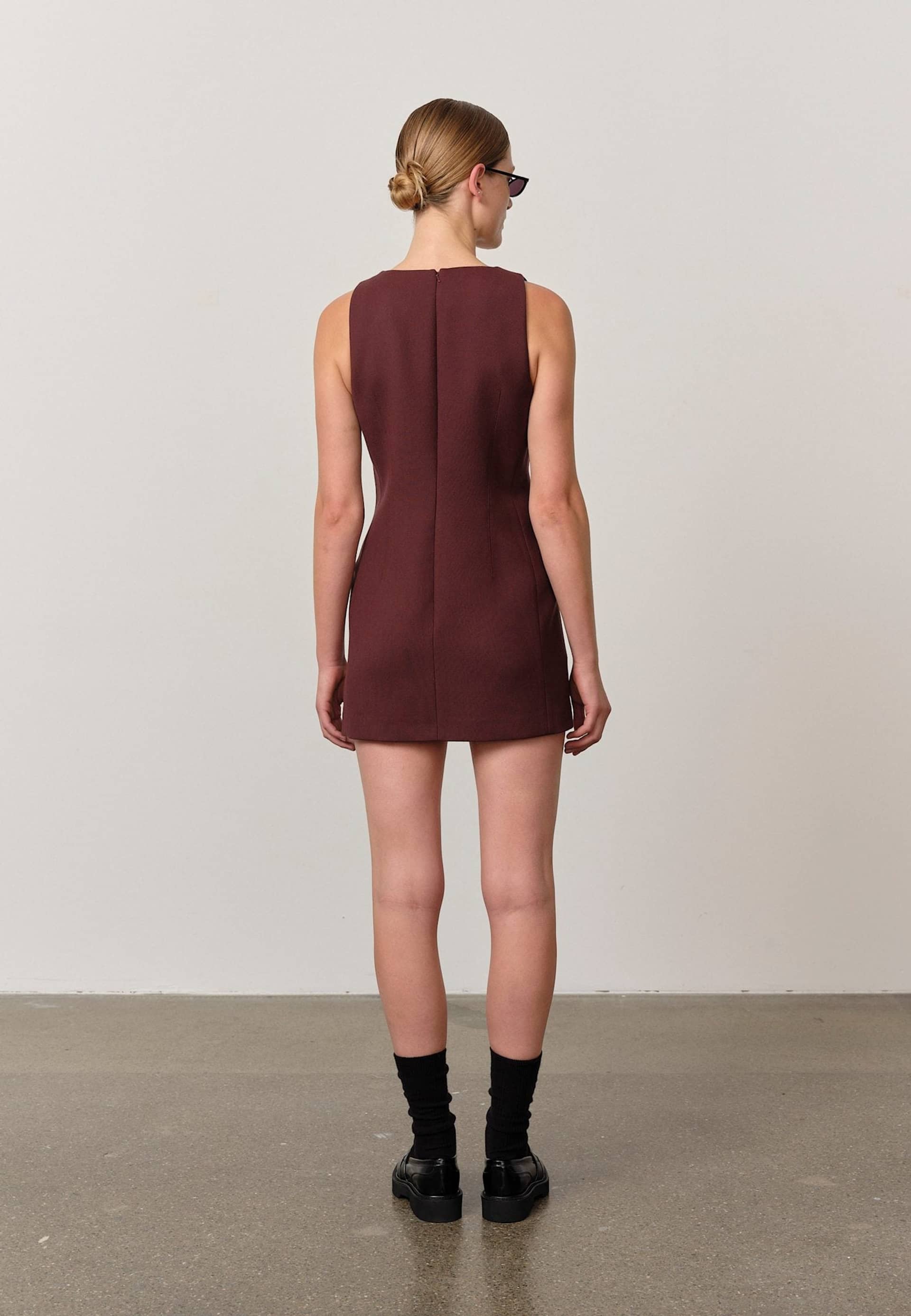Gemma Dress - Mahogany made by HERSKIND