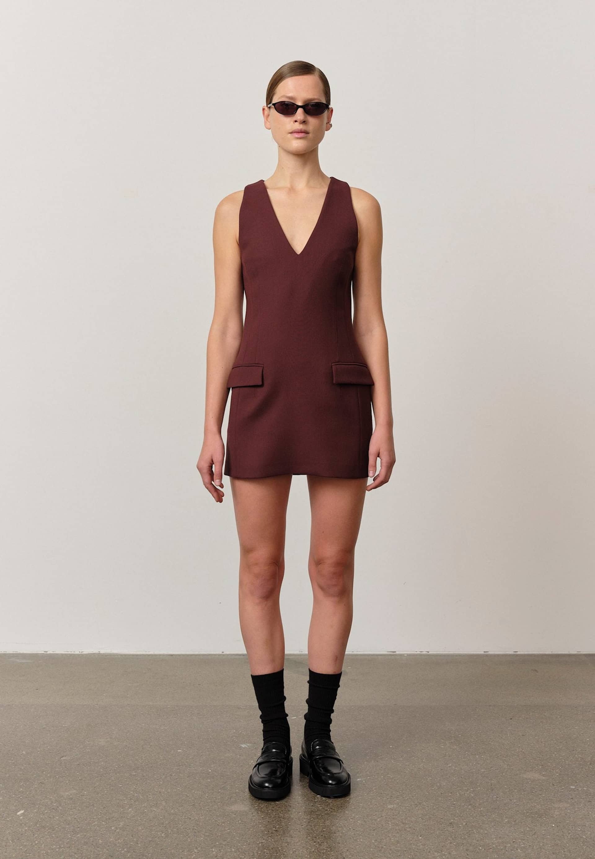 Gemma Dress - Mahogany made by HERSKIND