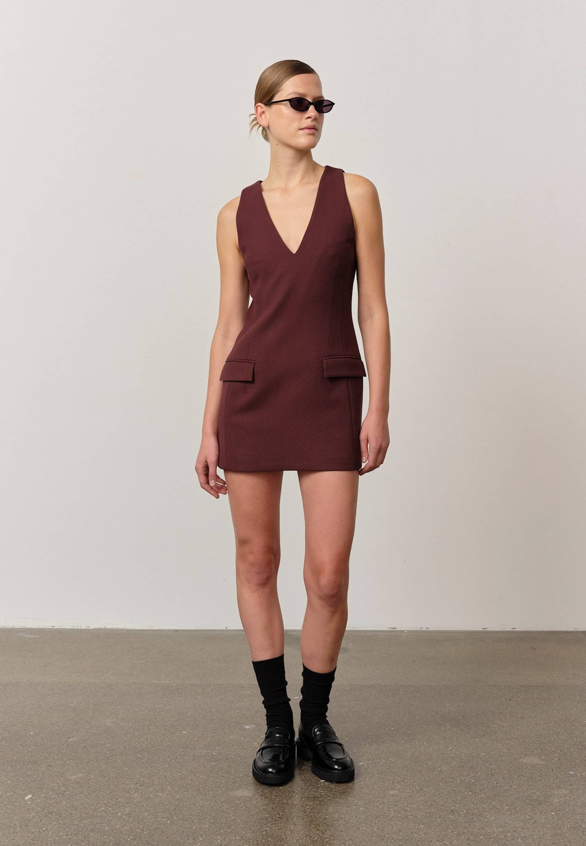 Gemma Dress - Mahogany made by HERSKIND