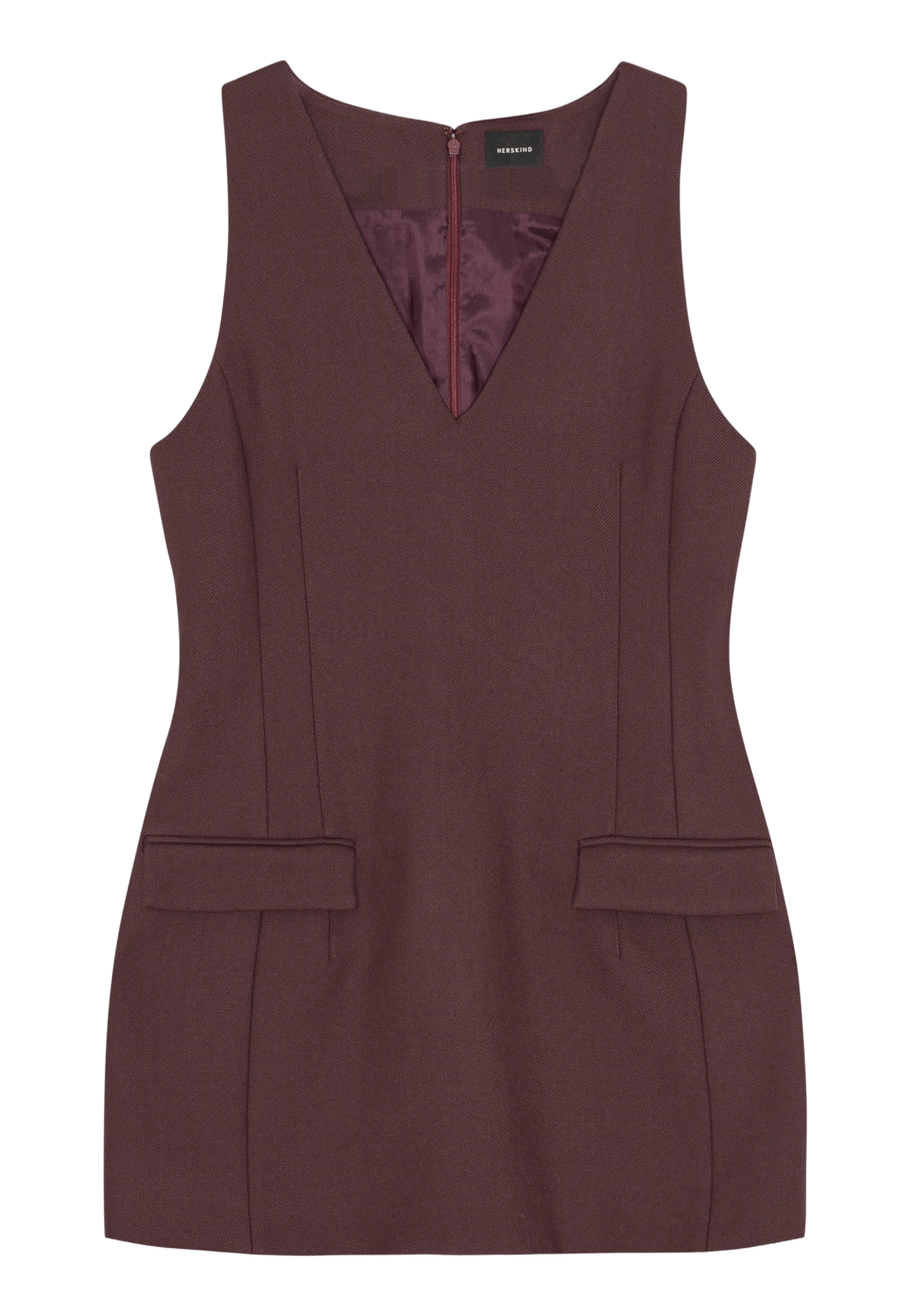 Gemma Dress - Mahogany made by HERSKIND