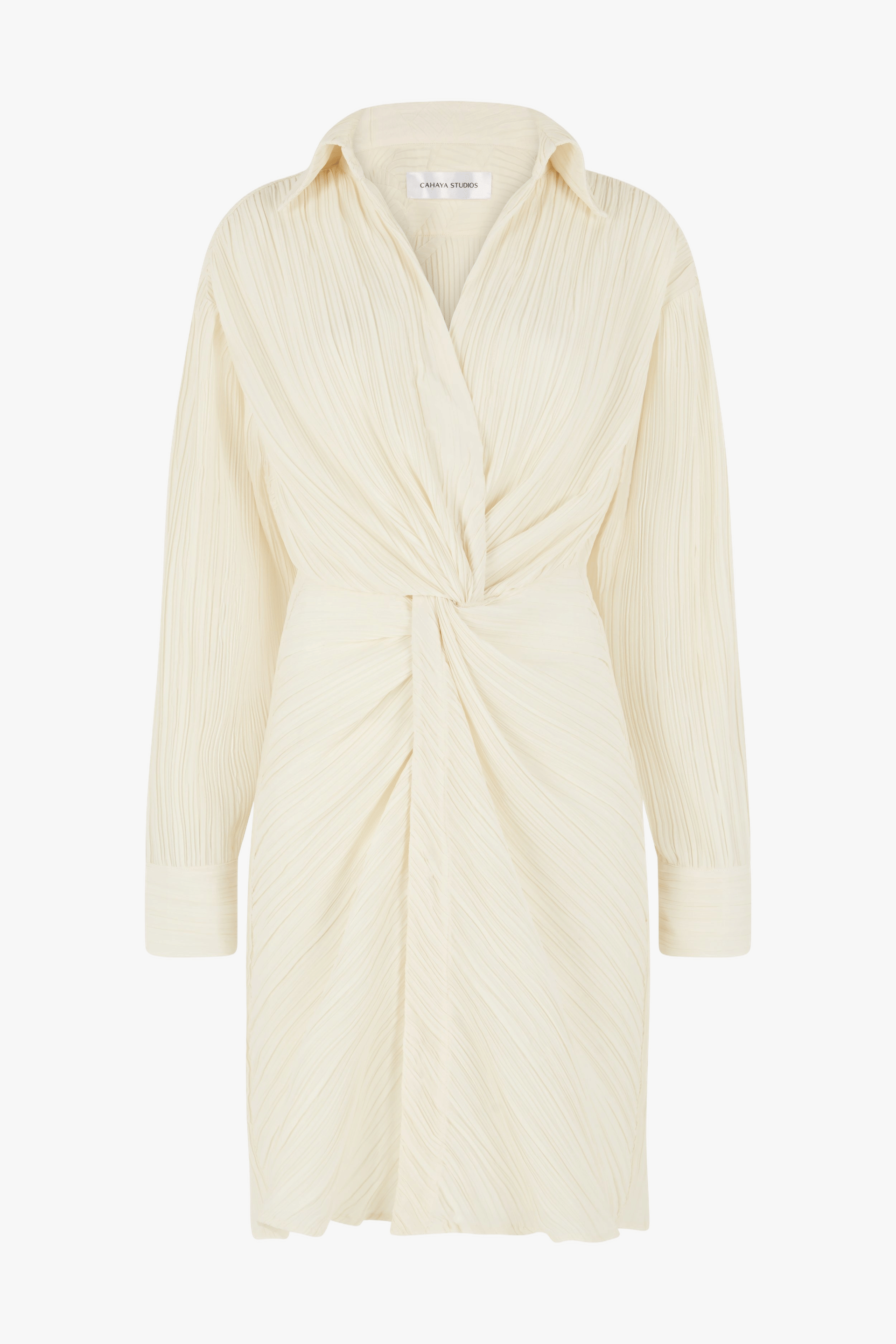 Tree Bark Knot Shirt Dress made by CAHAYA STUDIOS