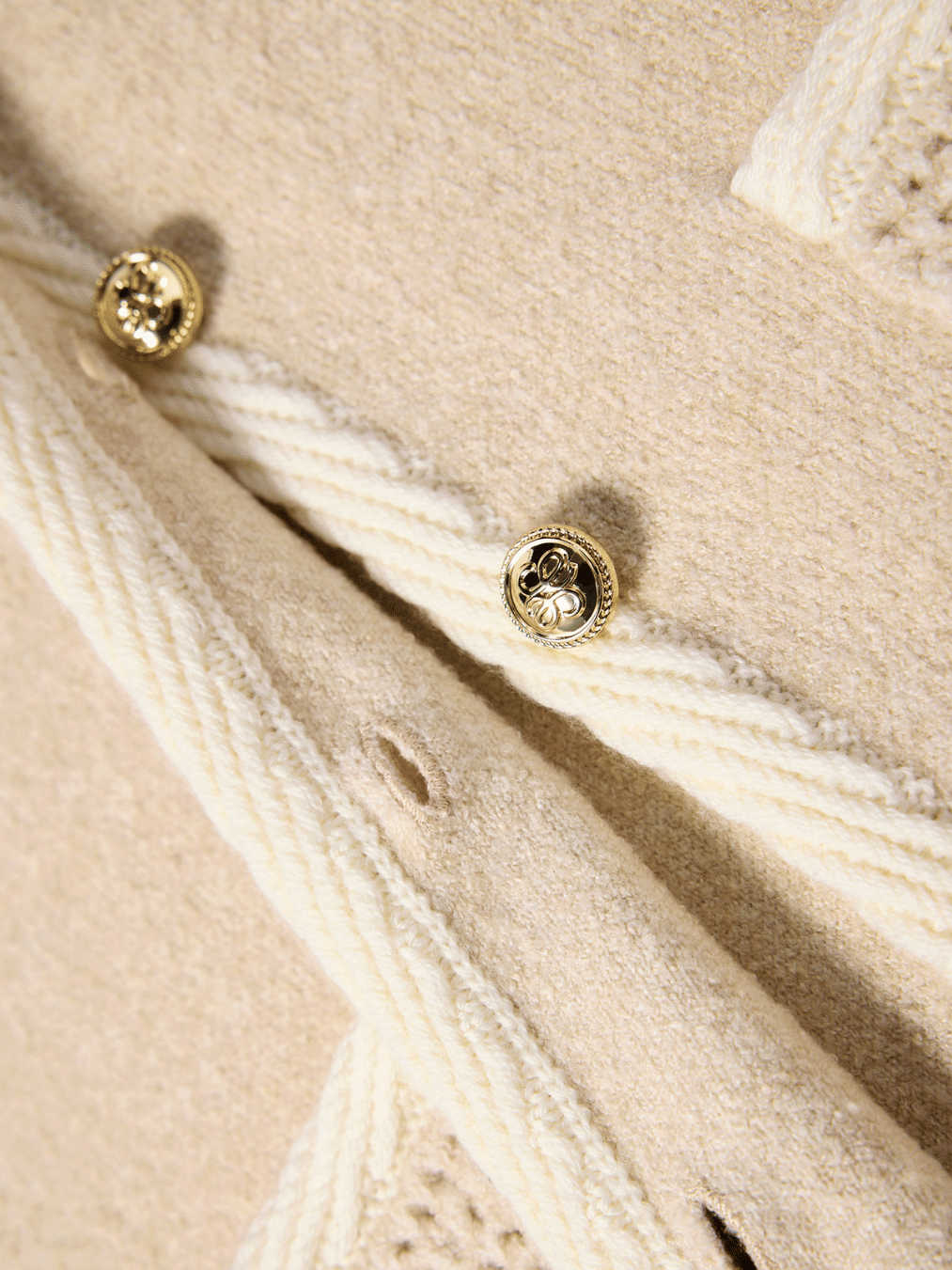 BOUCLÉ LAPEL JACKET made by CRUSH Collection